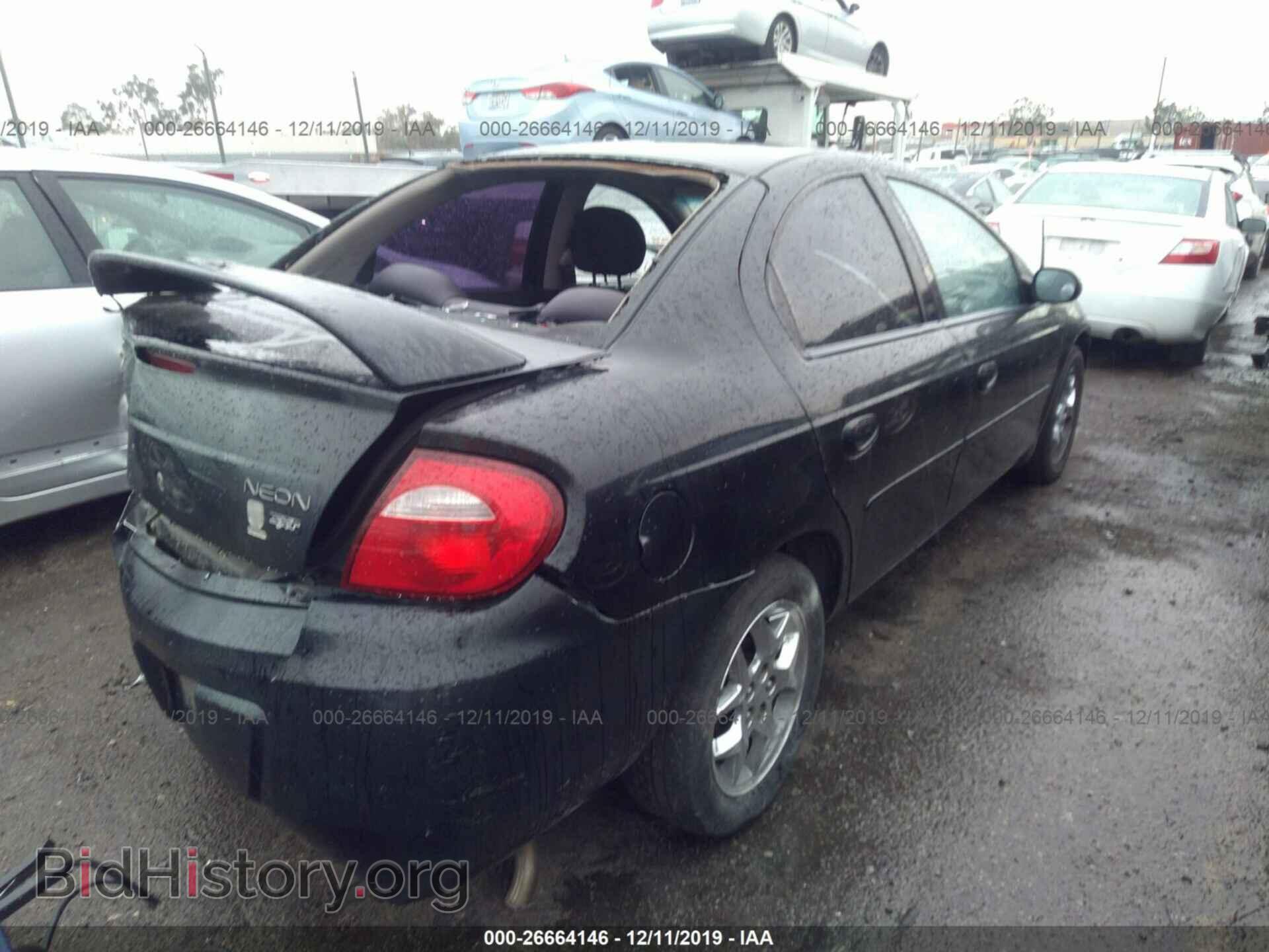 2003 DODGE NEON - VIN: 1B3ES56C63D214794 - Фото 4