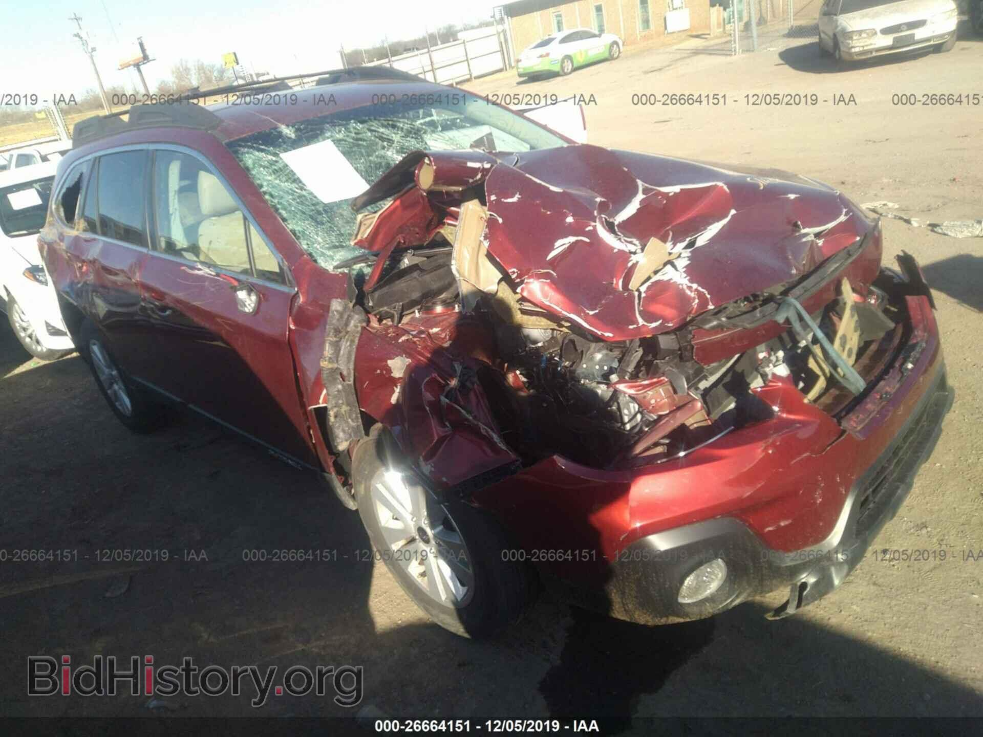Фотография 4S4BSAFC3K3379227 - SUBARU OUTBACK 2019