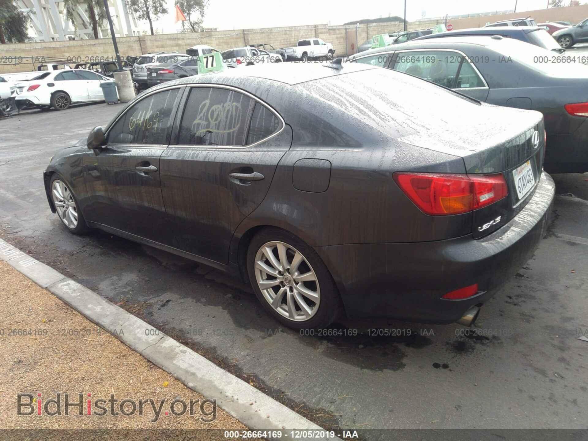 2008 LEXUS IS - VIN: JTHBK262285077957 - Фото 3