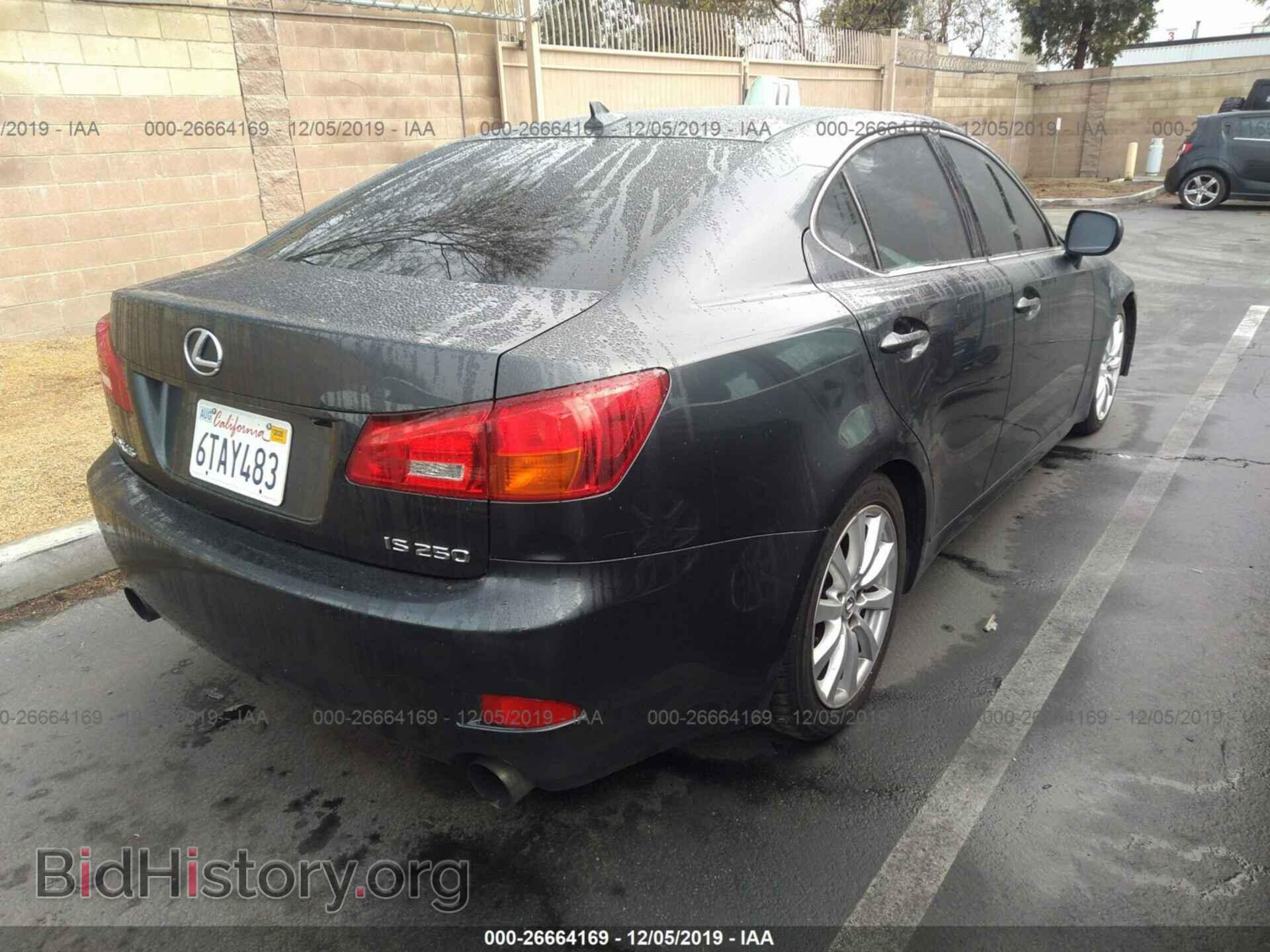 2008 LEXUS IS - VIN: JTHBK262285077957 - Фото 4