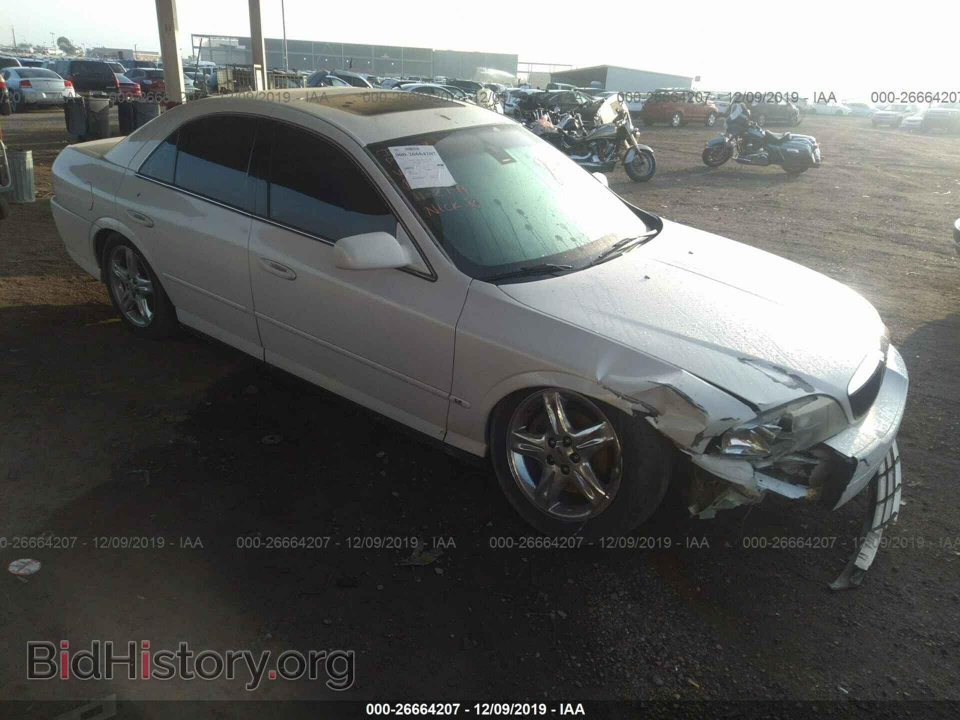 Фотография 1LNHM87AX1Y721199 - LINCOLN LS 2001