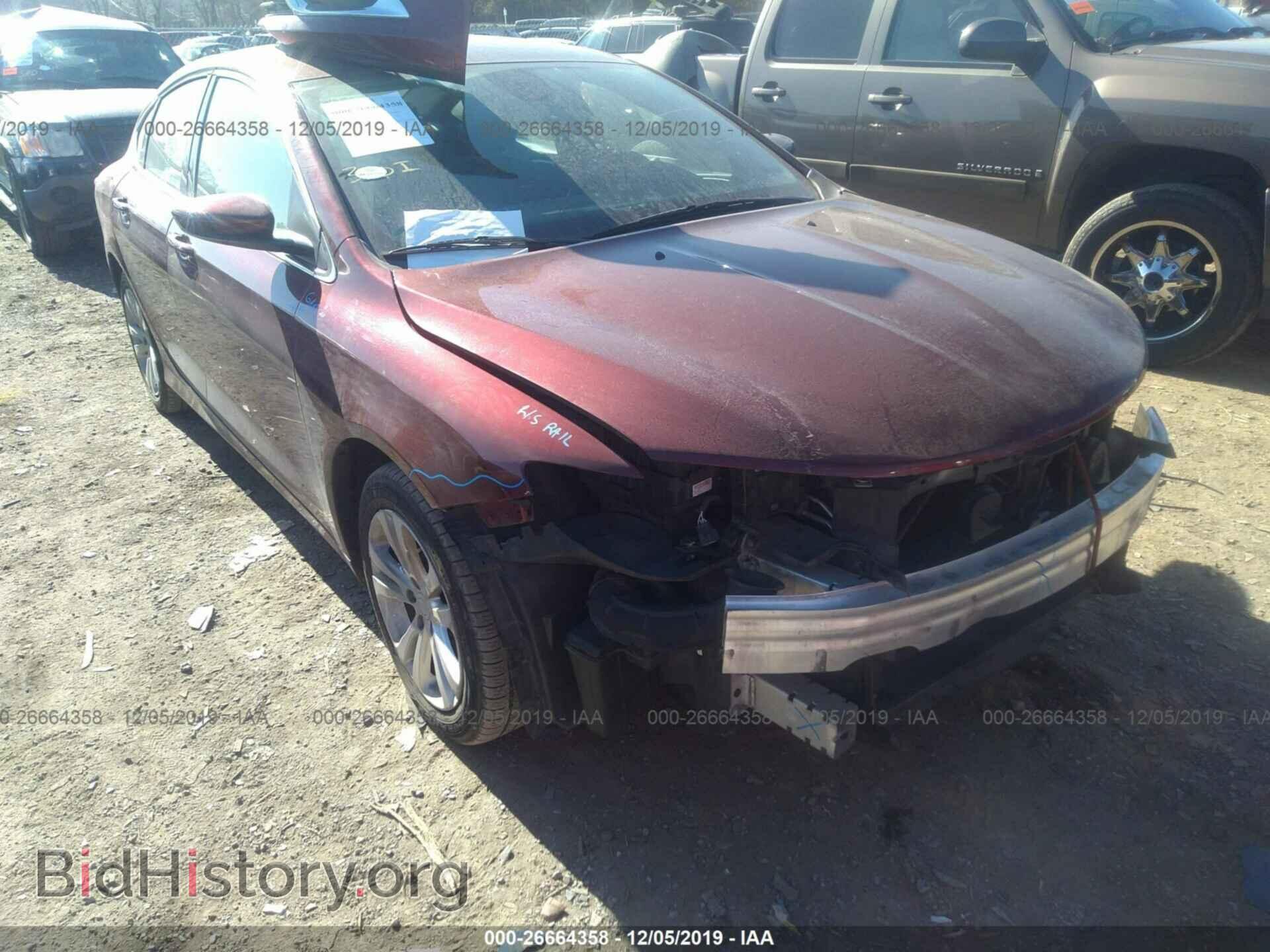 Photo 1C3CCCAB5GN128029 - CHRYSLER 200 2016