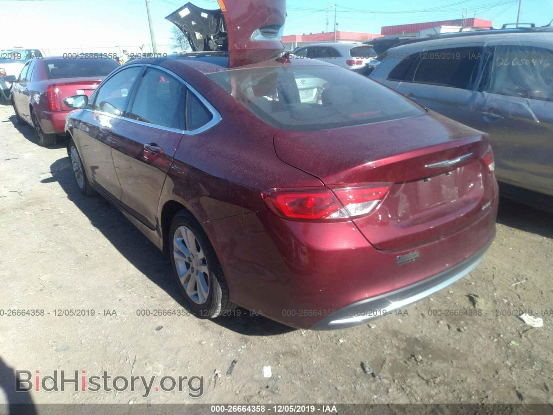 2016 CHRYSLER 200 - VIN: 1C3CCCAB5GN128029 - Photo 3
