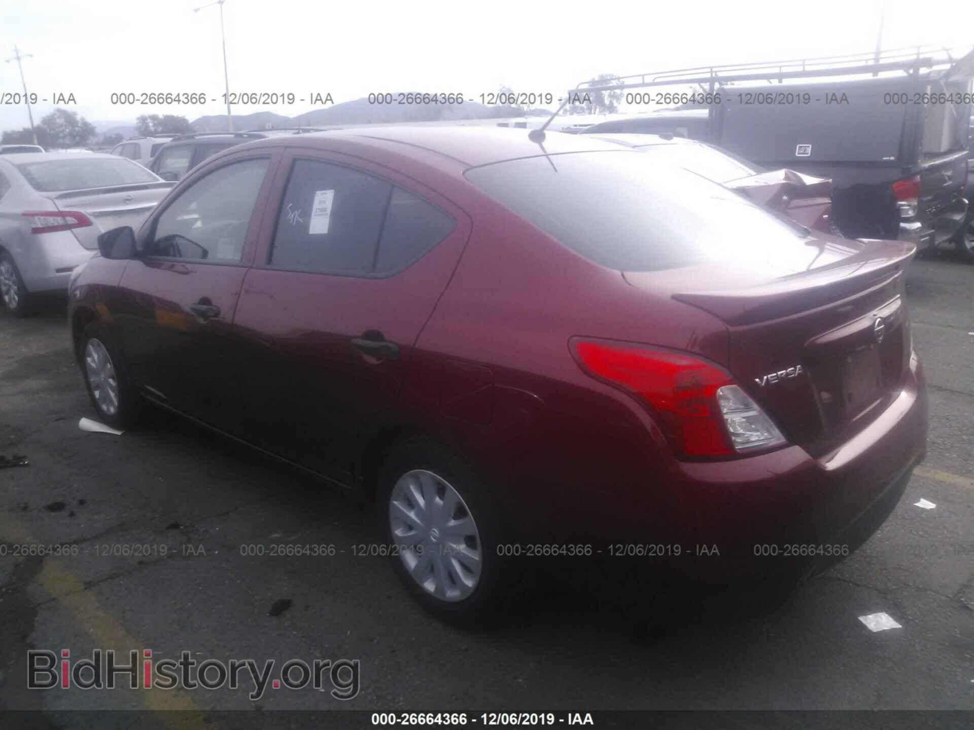 2019 NISSAN VERSA - VIN: 3N1CN7AP2KL820107 - Фото 3