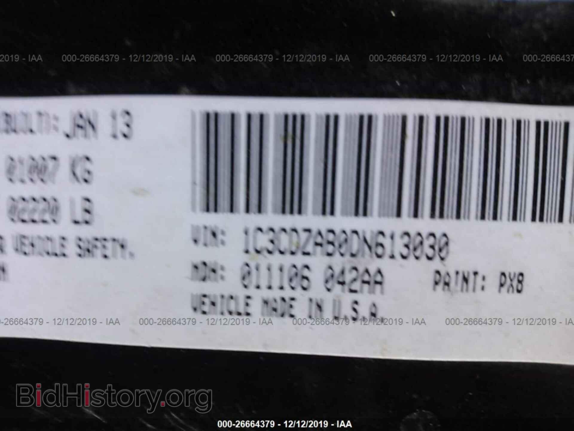 2013 DODGE AVENGER - VIN: 1C3CDZAB0DN613030 - Photo 9