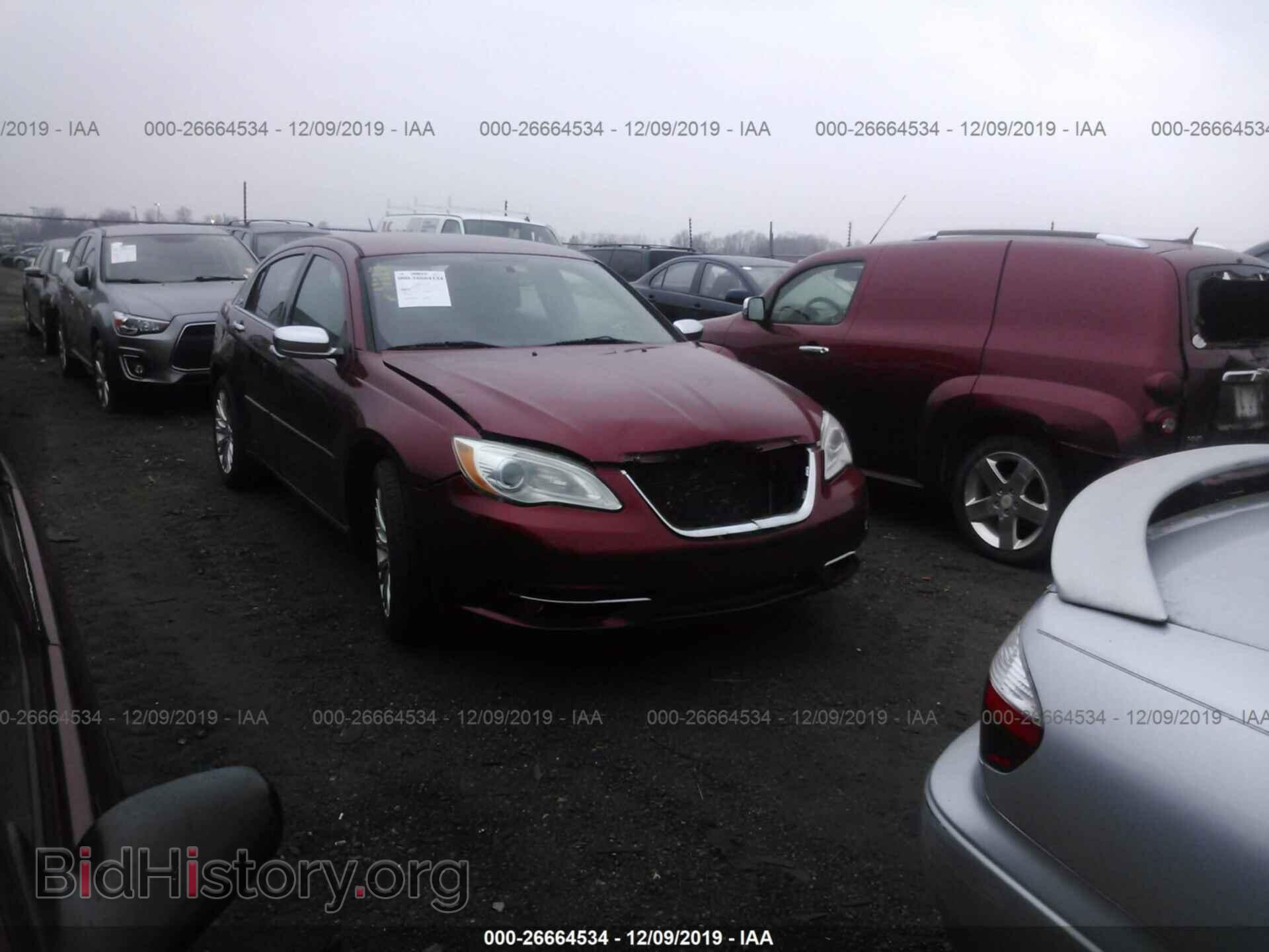 Photo 1C3CCBCB6CN207758 - Chrysler 200 2012