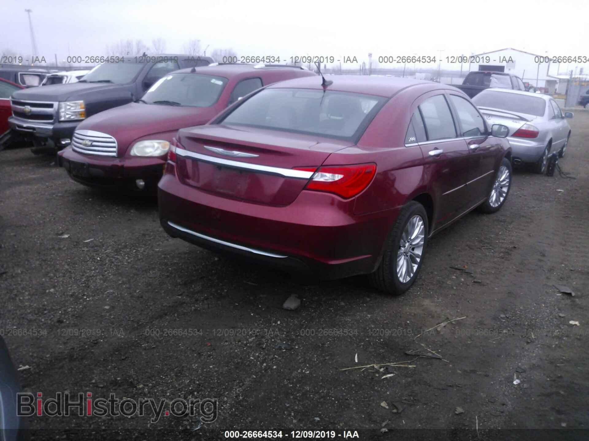 2012 Chrysler 200 - VIN: 1C3CCBCB6CN207758 - Фото 4