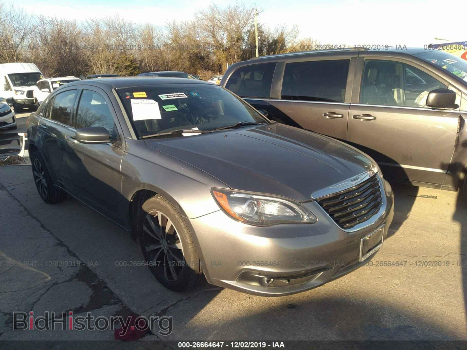 Фотография 1C3CCBHG9CN210318 - CHRYSLER 200 2012