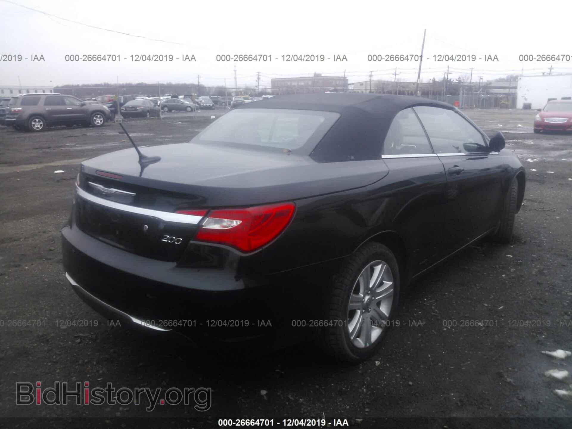 2013 CHRYSLER 200 - VIN: 1C3BCBEG4DN631946 - Фото 4