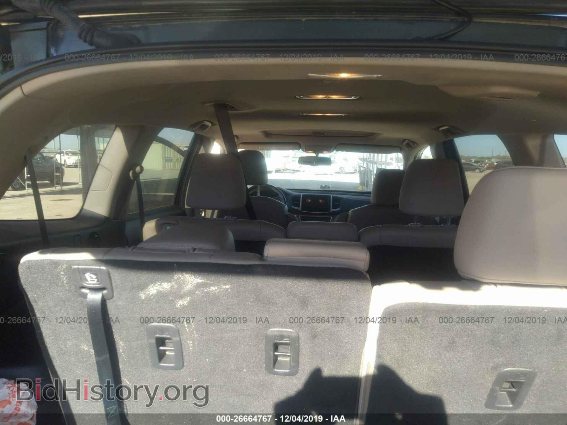 2016 HONDA PILOT - VIN: 5FNYF6H52GB095600 - Фото 8
