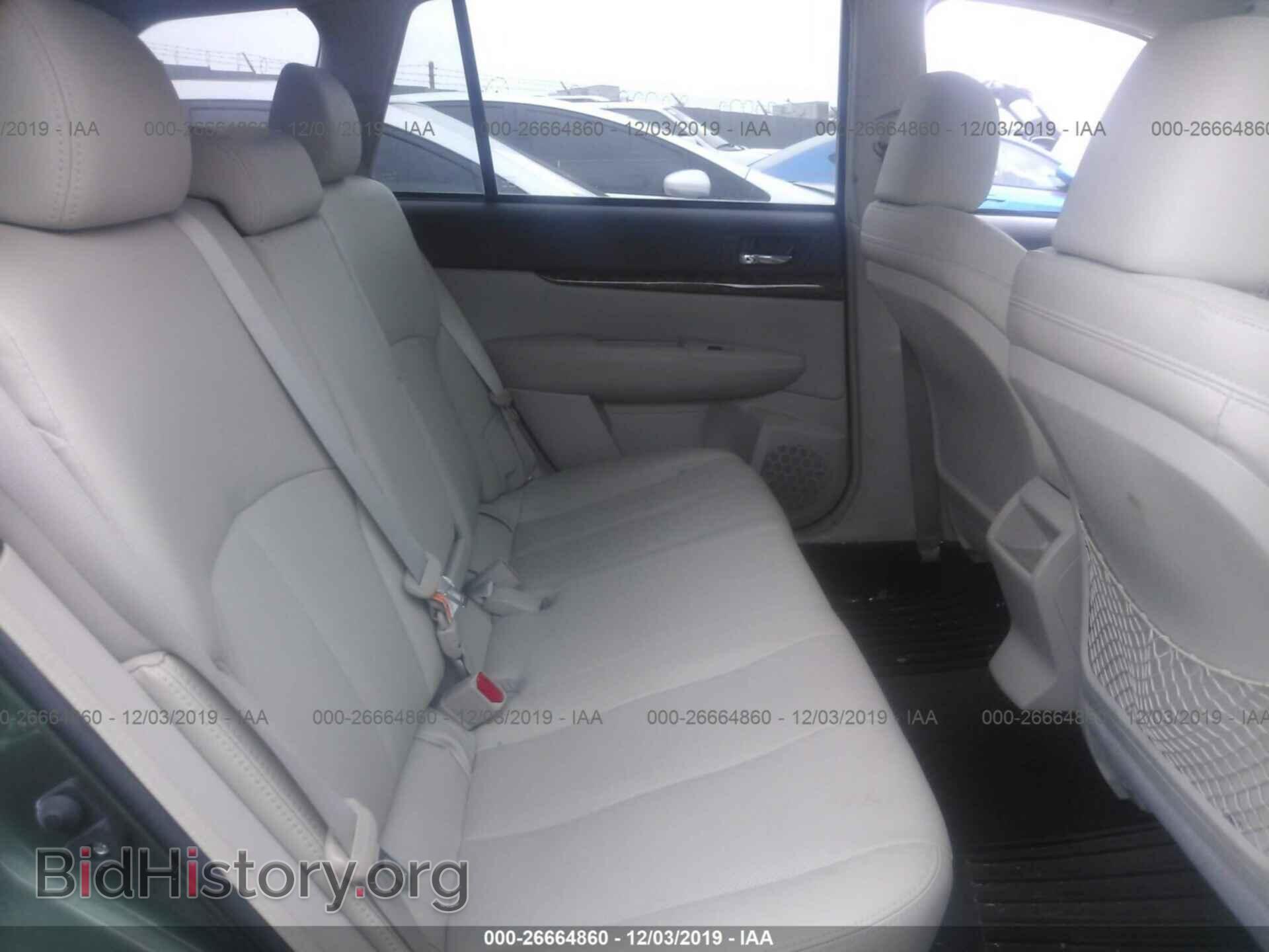2012 SUBARU OUTBACK - VIN: 4S4BRBKC3C3263437 - Фото 8