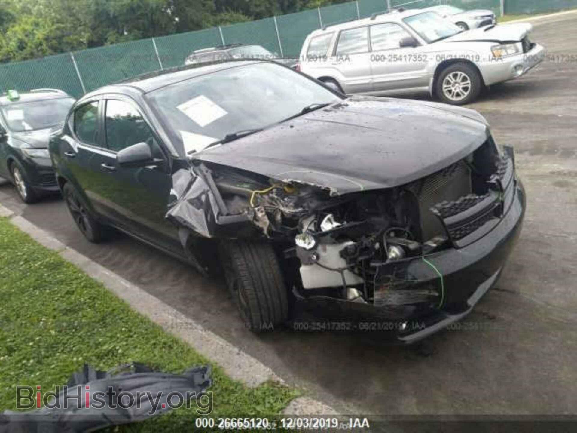 Photo 1C3CDZCB2DN683058 - DODGE AVENGER 2013