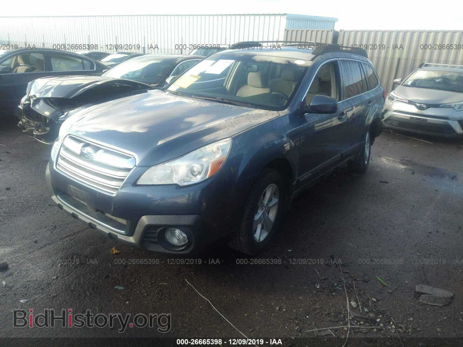 2014 SUBARU OUTBACK - VIN: 4S4BRBDC3E3221219 - Фото 2