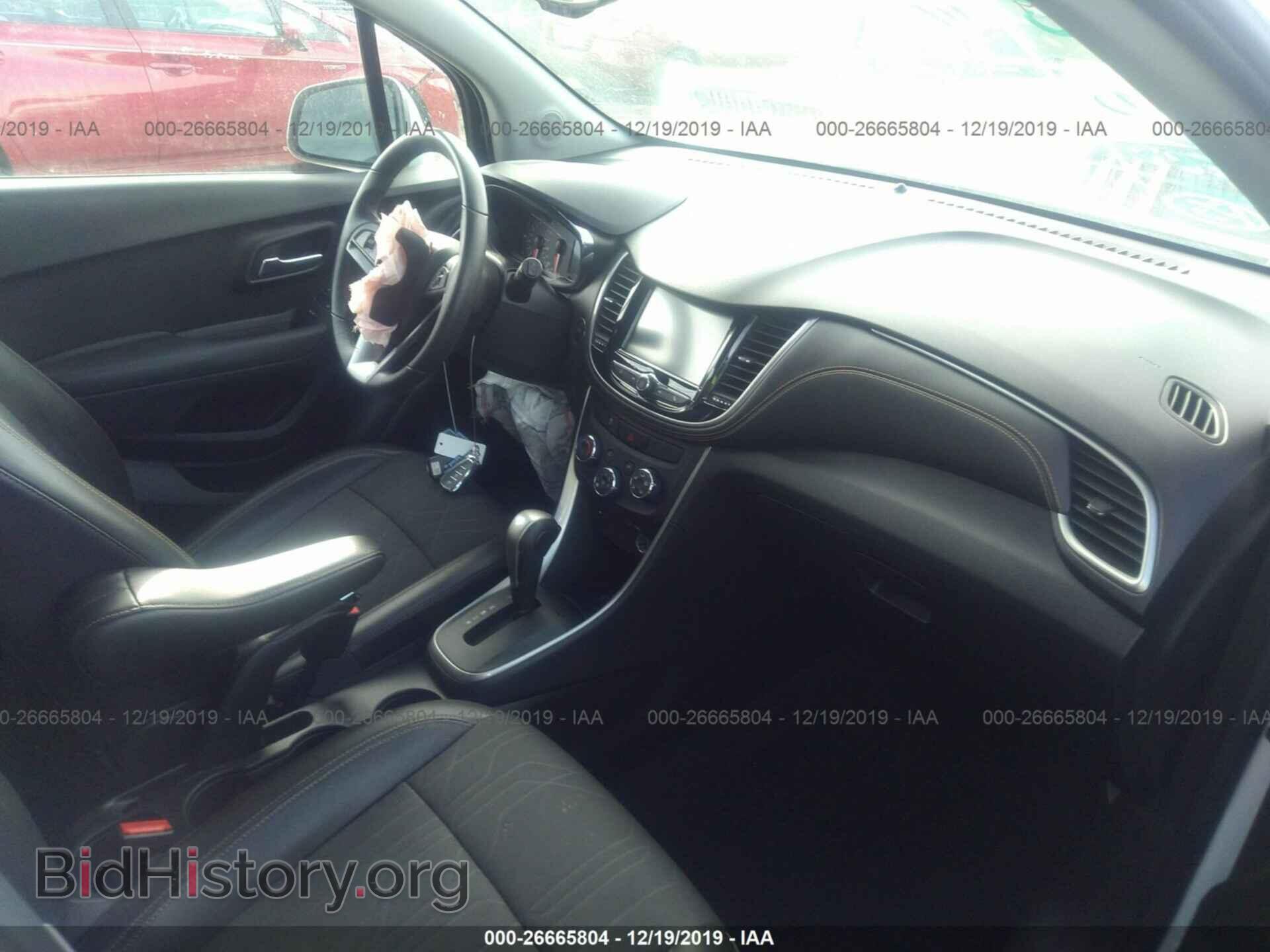 2017 CHEVROLET TRAX - VIN: KL7CJLSB2HB192447 - Фото 5