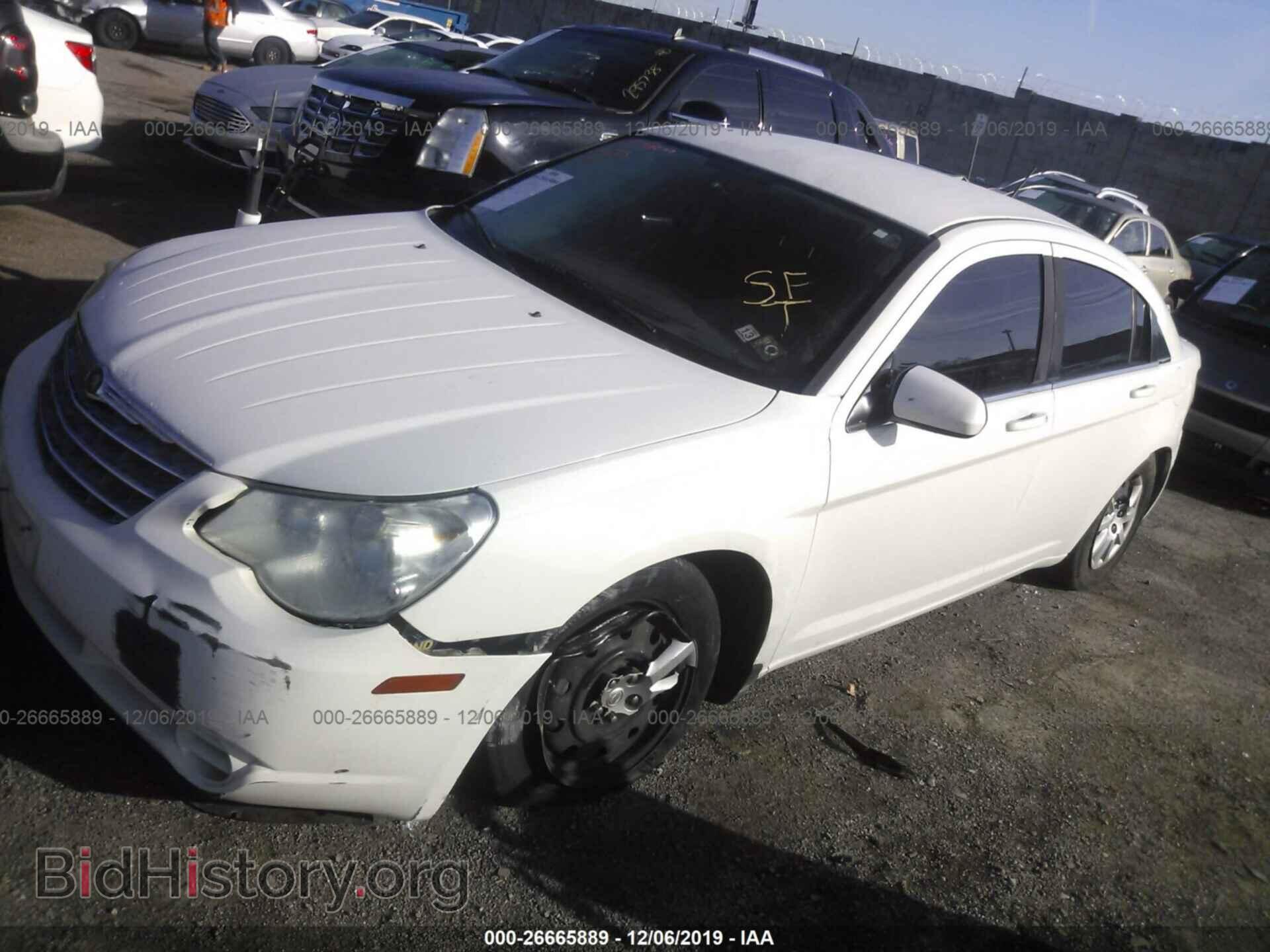 2007 CHRYSLER SEBRING - VIN: 1C3LC46K17N522626 - Фото 2