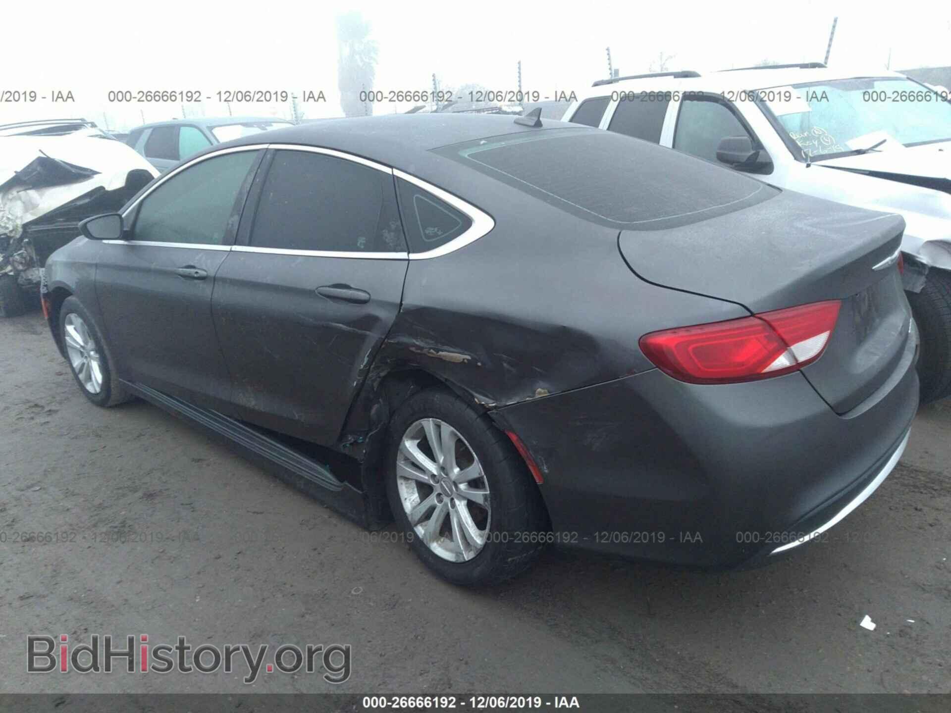 2016 CHRYSLER 200 - VIN: 1C3CCCAB1GN184565 - Photo 3