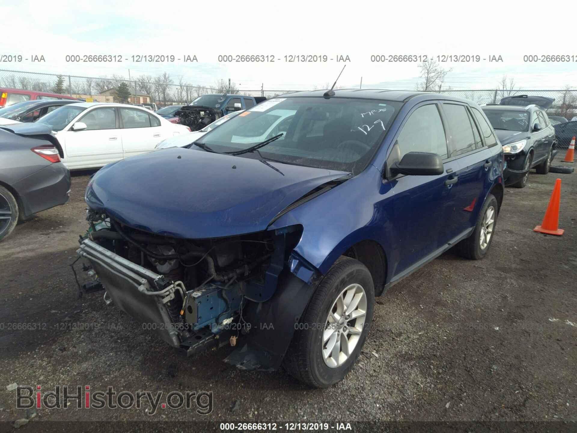 2013 FORD EDGE - VIN: 2FMDK3GC2DBB35963 - Фото 2