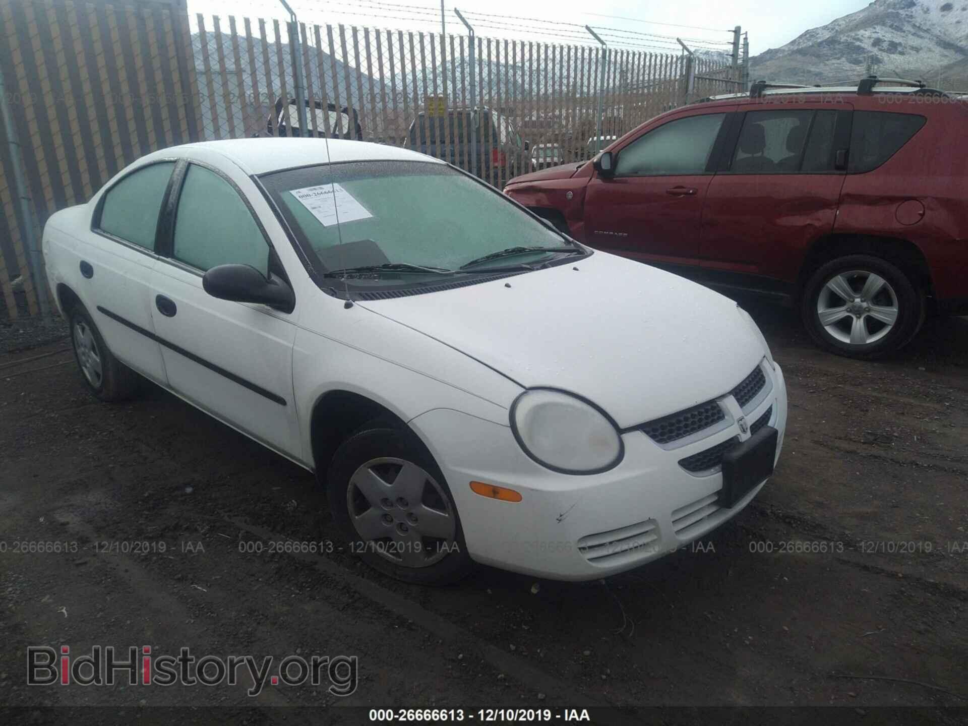 Photo 1B3ES26C95D101696 - Dodge Neon 2005