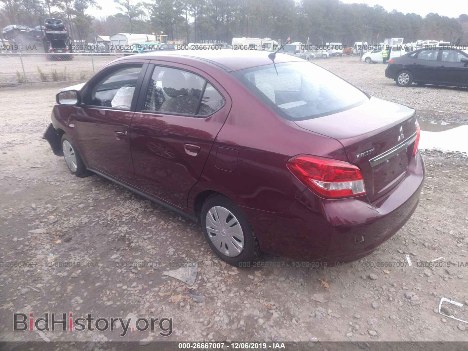 2019 MITSUBISHI MIRAGE - VIN: ML32F3FJ1KHF12319 - Фото 3