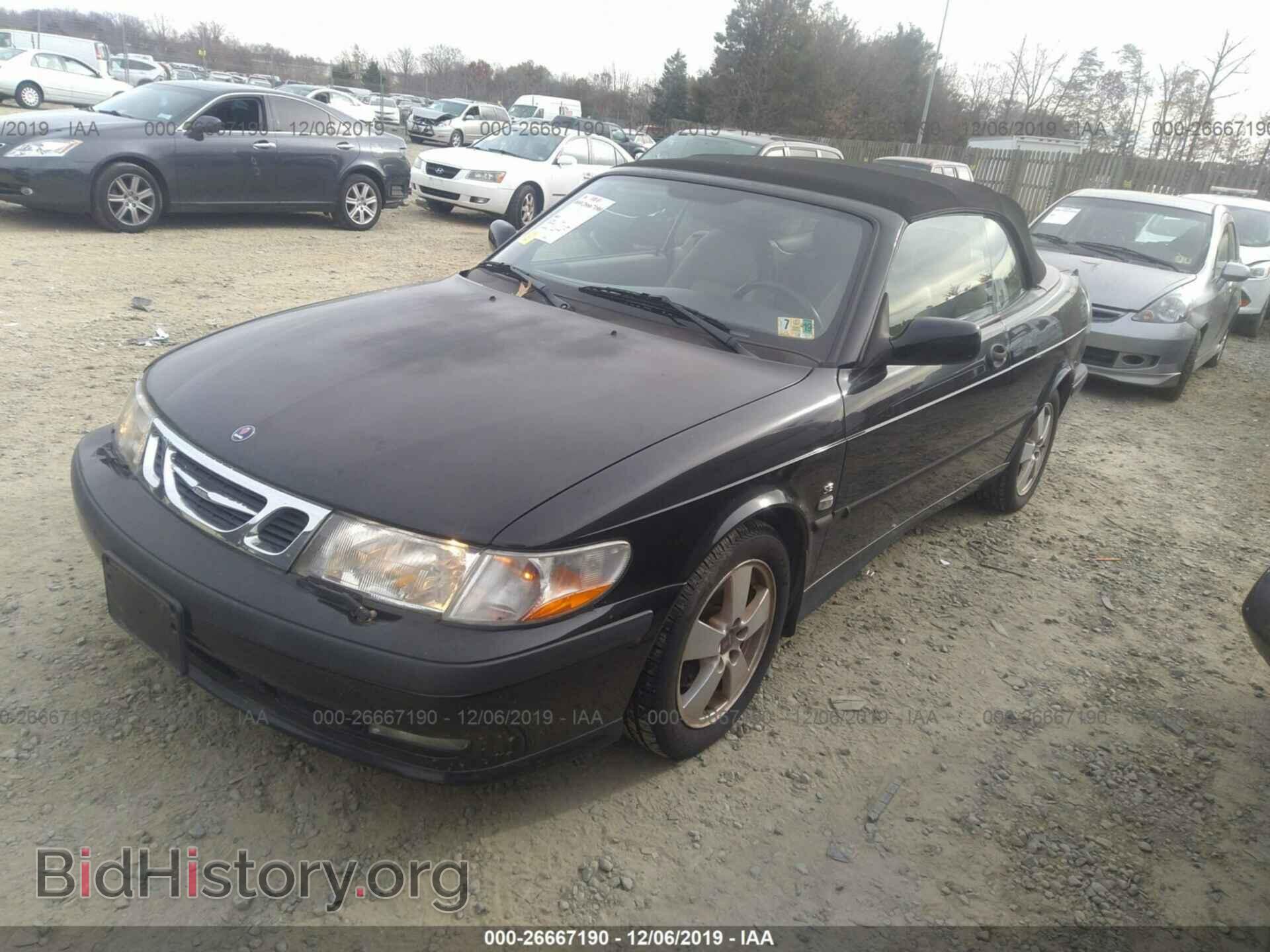 2003 SAAB 9-3 - VIN: YS3DF78K837007233 - Фото 2