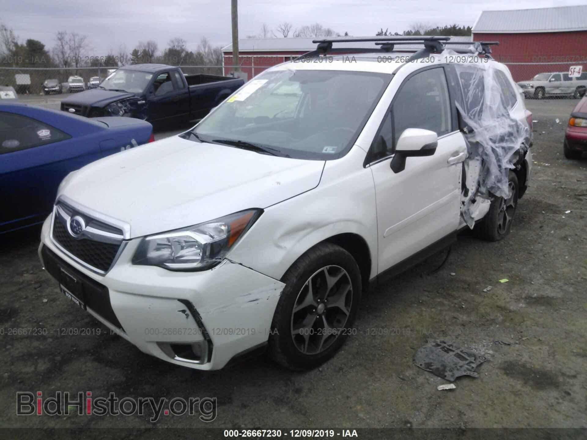 2014 SUBARU FORESTER - VIN: JF2SJGMC7EH449298 - Фото 2