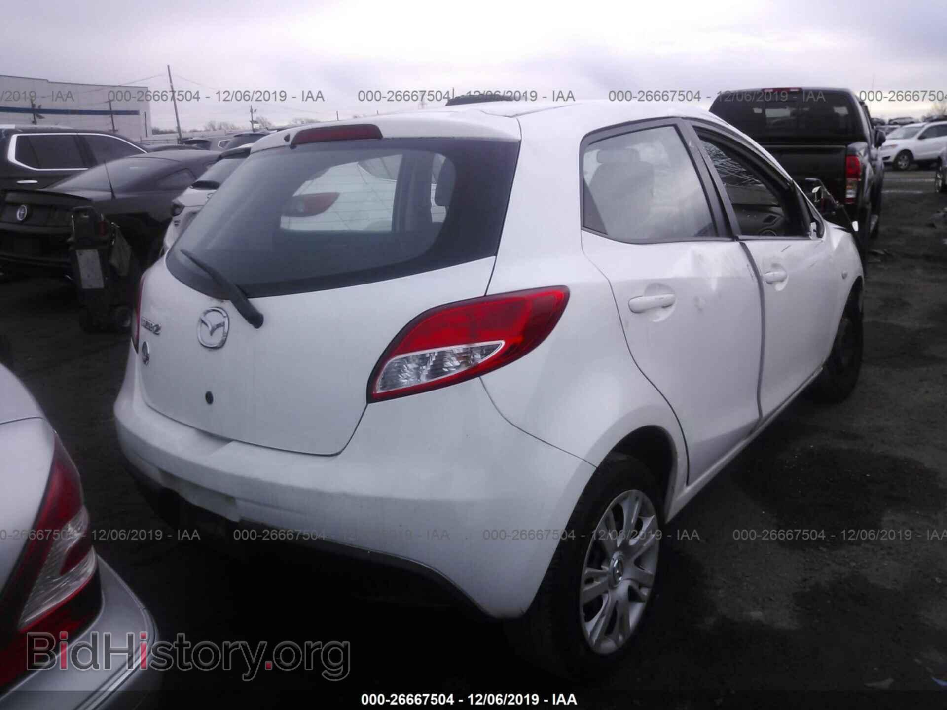 2013 MAZDA MAZDA2 - VIN: JM1DE1KY2D0154999 - Фото 4