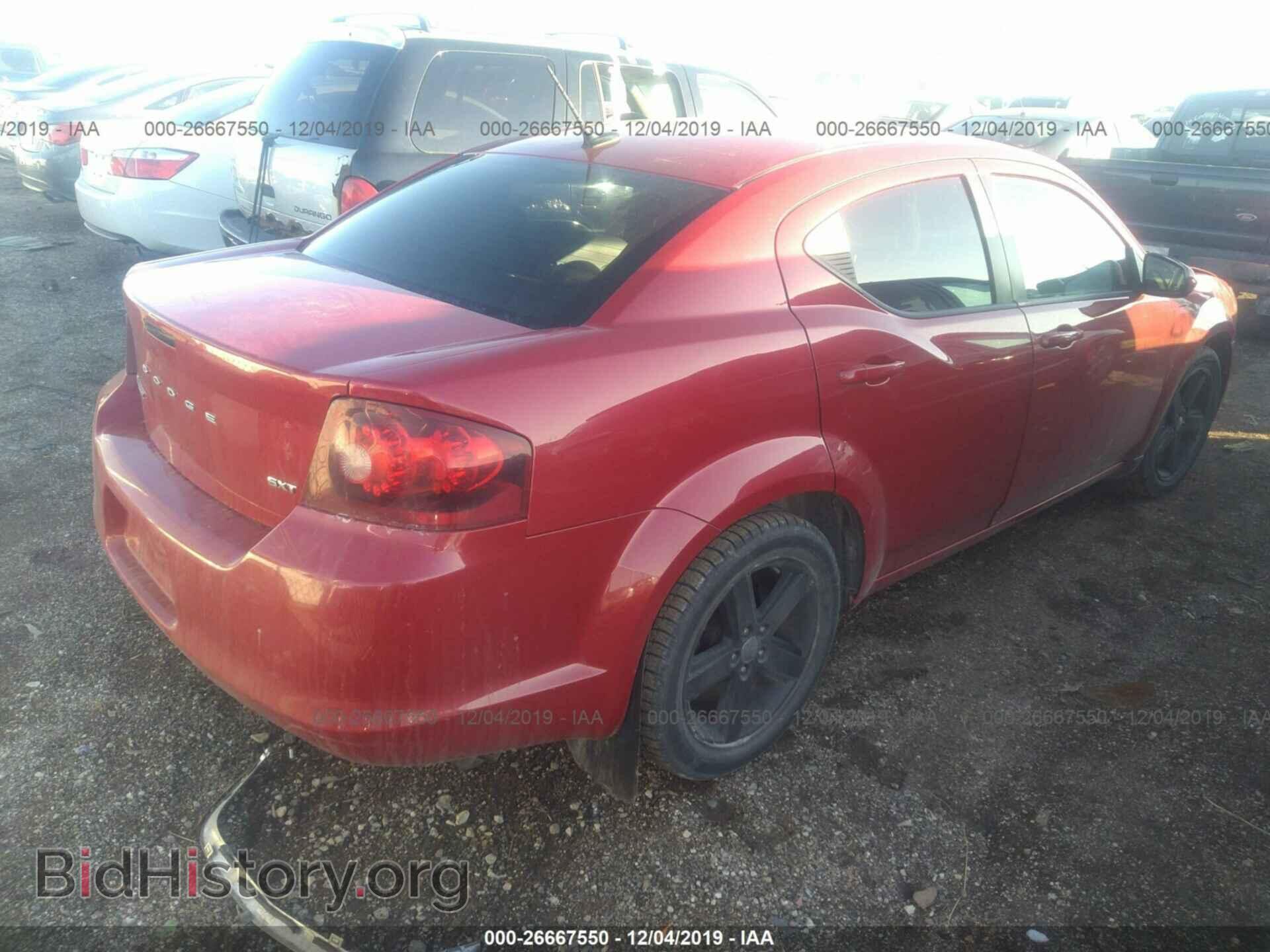 2013 DODGE AVENGER - VIN: 1C3CDZCB3DN662574 - Фото 4