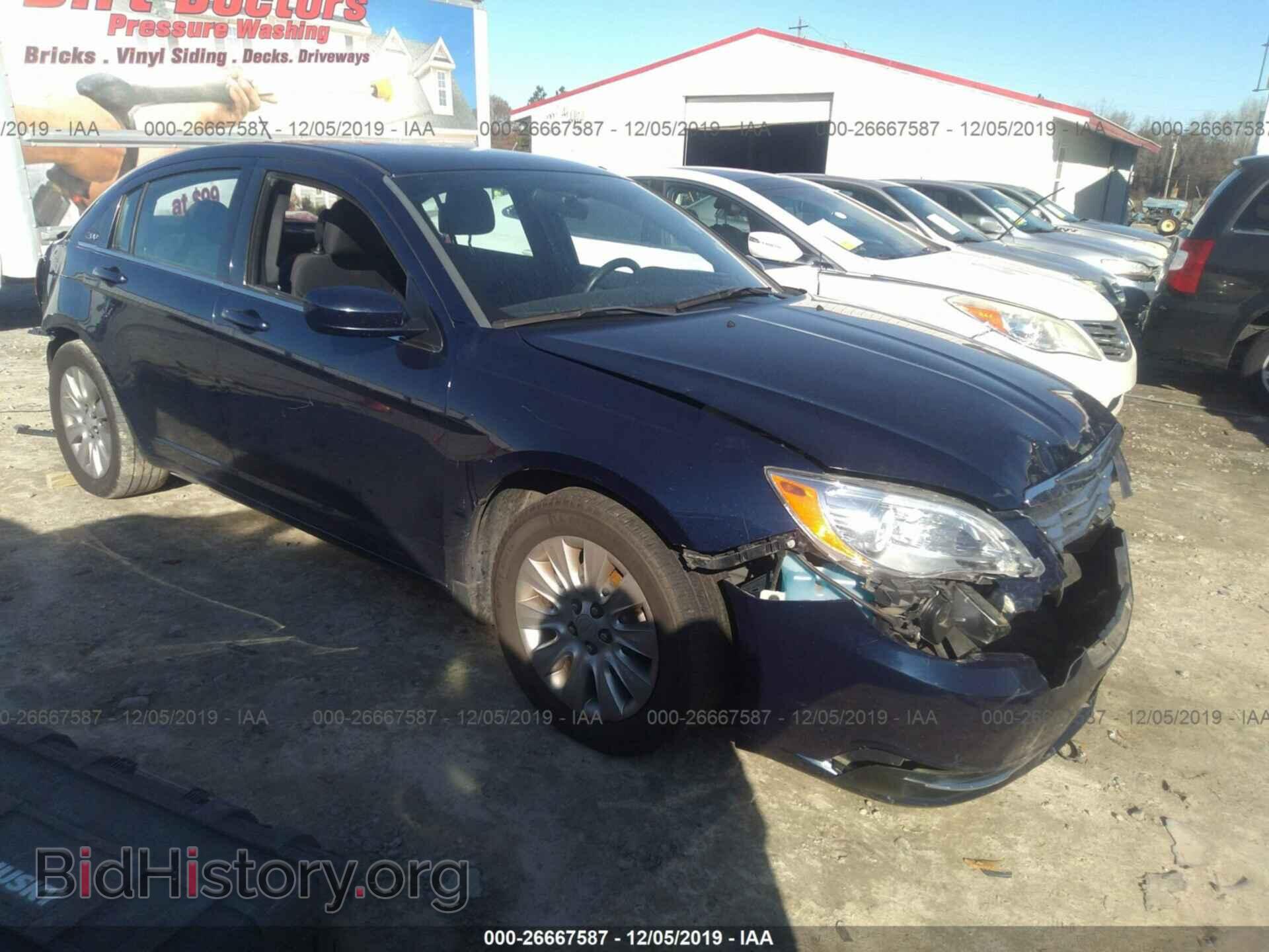 Фотография 1C3CCBAB2EN208430 - CHRYSLER 200 2014