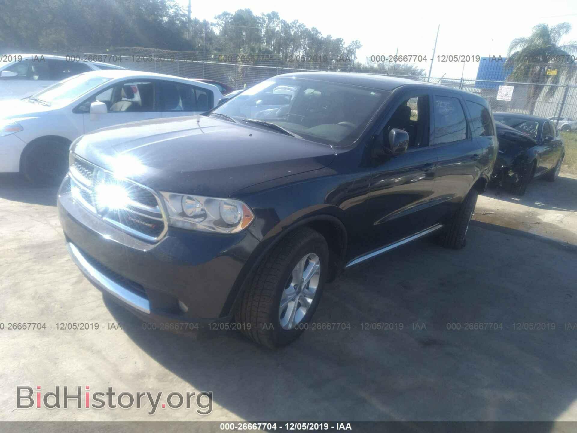 2012 DODGE DURANGO - VIN: 1C4RDHAG7CC247539 - Фото 2