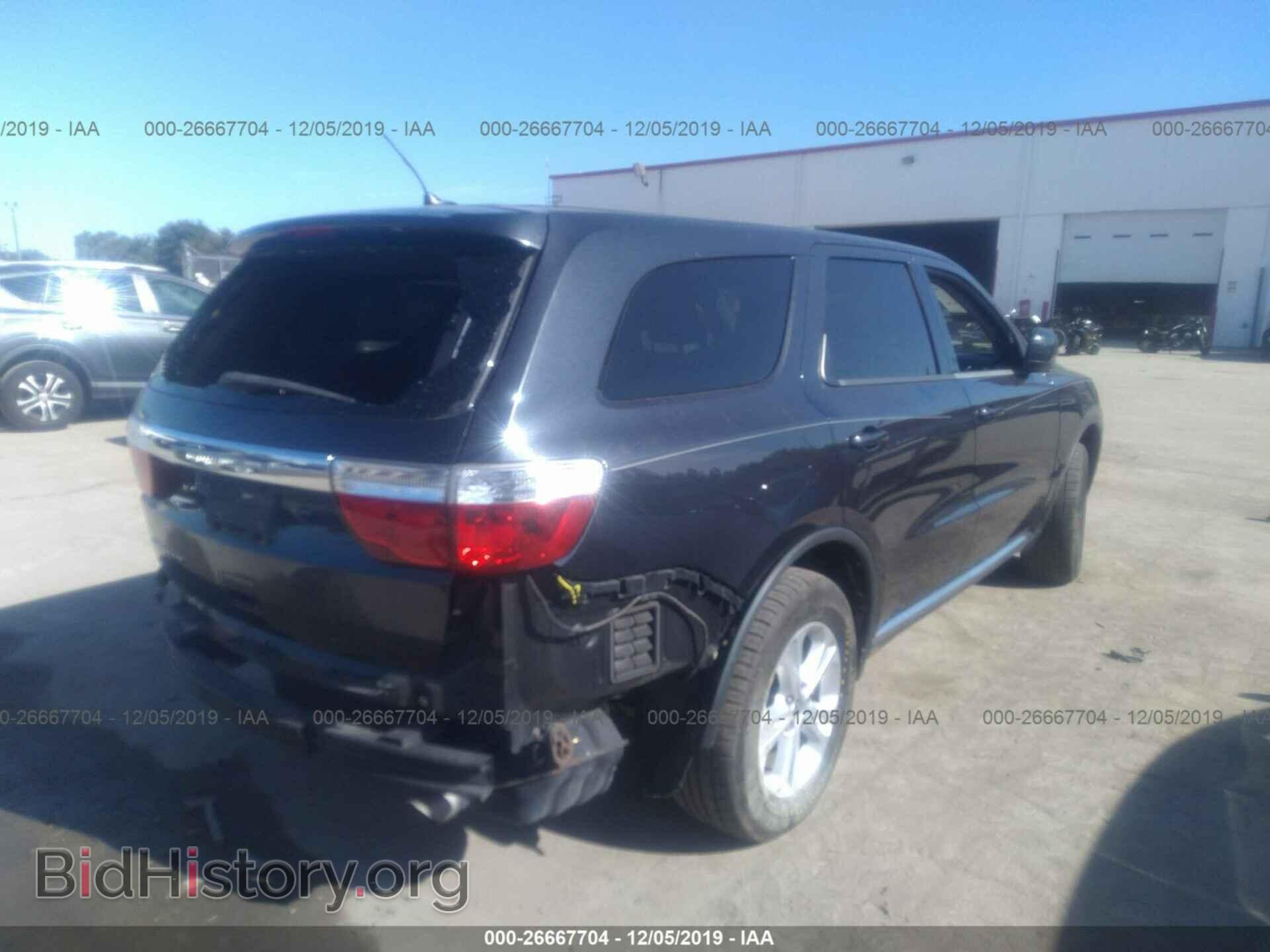 2012 DODGE DURANGO - VIN: 1C4RDHAG7CC247539 - Фото 4