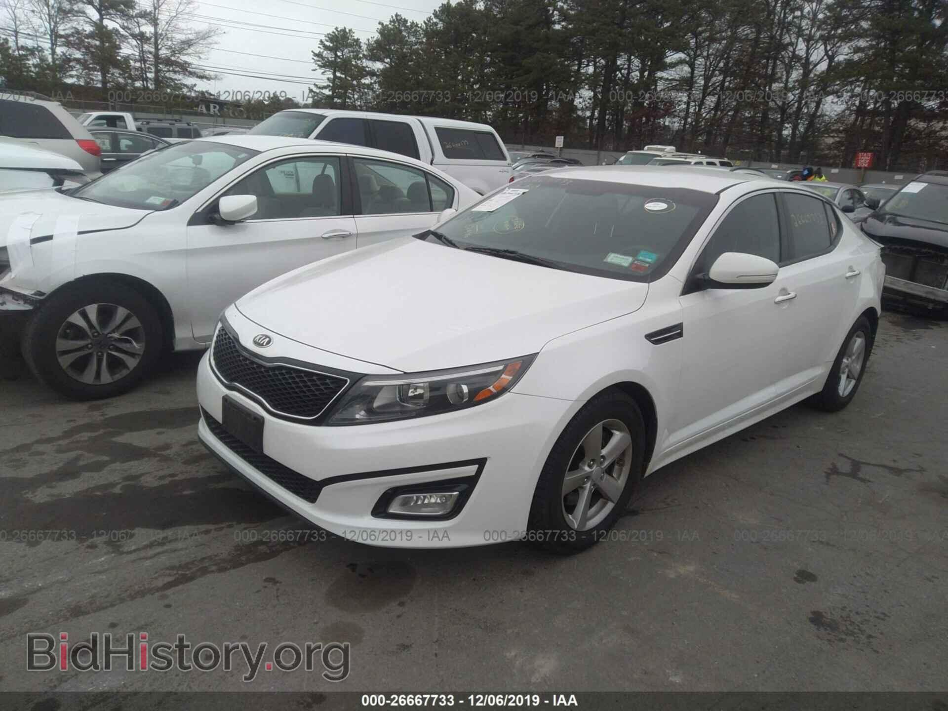 2015 KIA OPTIMA - VIN: KNAGM4A73F5577717 - Фото 2