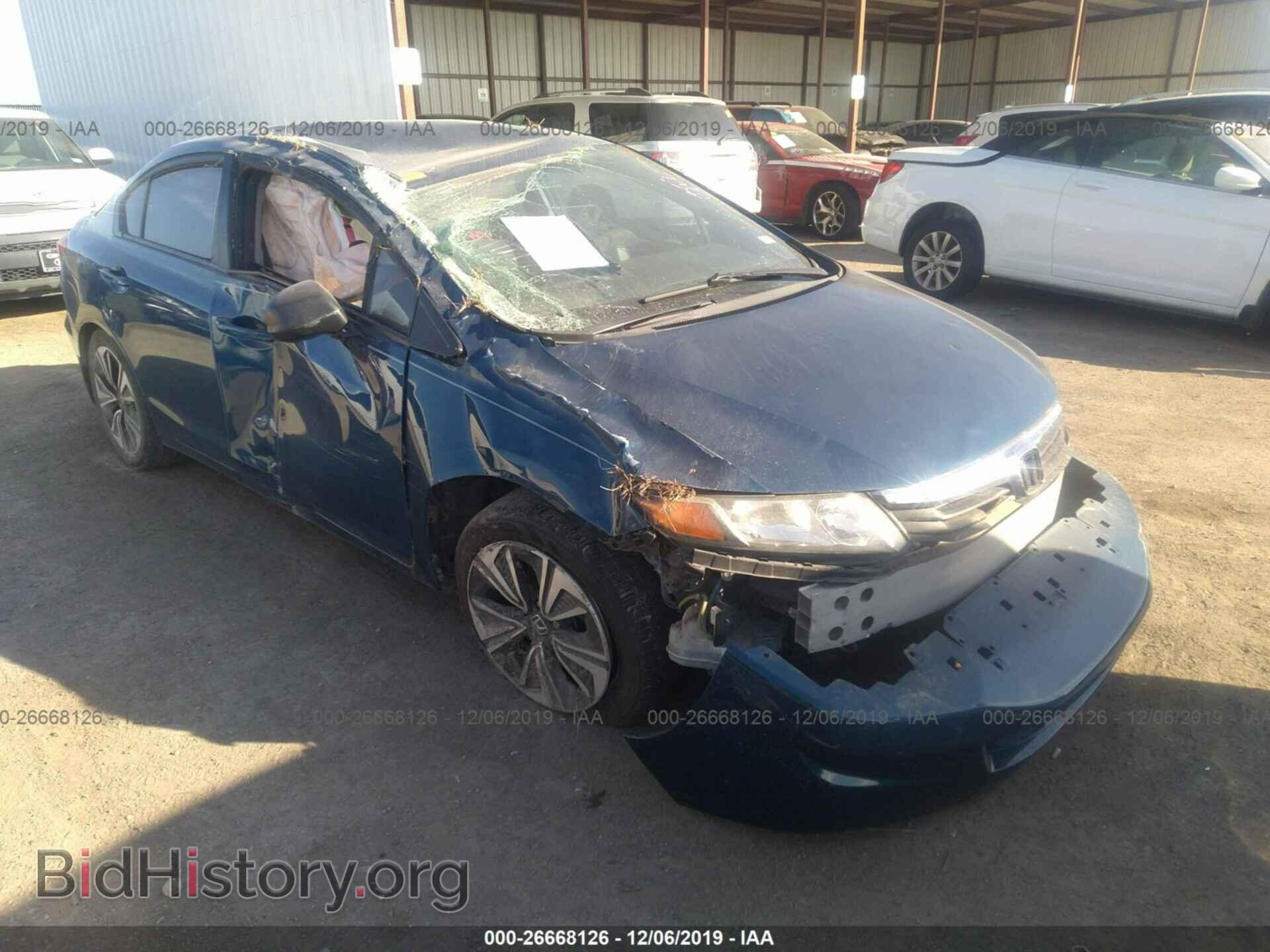 Фотография 2HGFB2F57CH510981 - HONDA CIVIC 2012