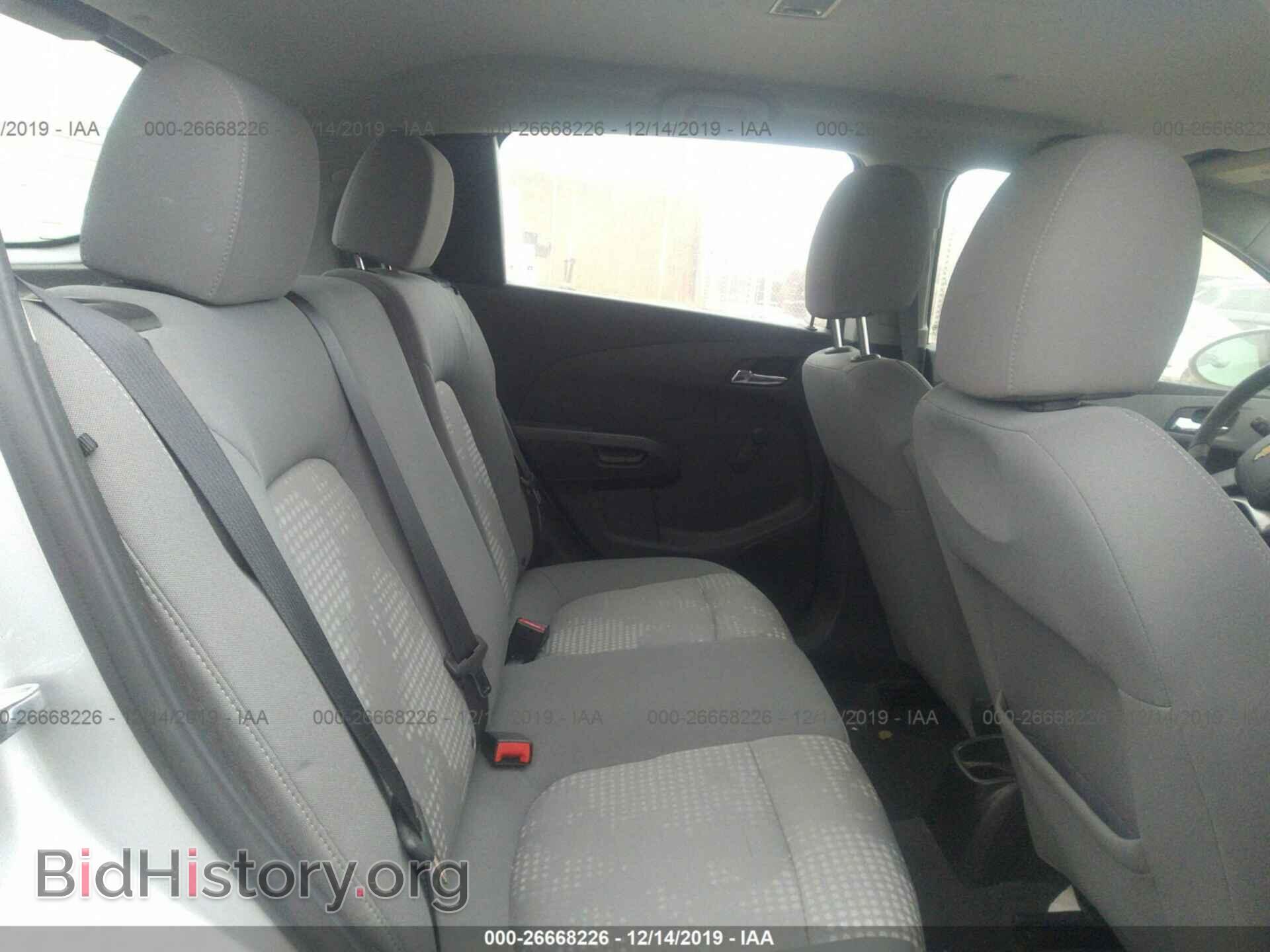 2013 CHEVROLET SONIC - VIN: 1G1JB6SH0D4222694 - Фото 8