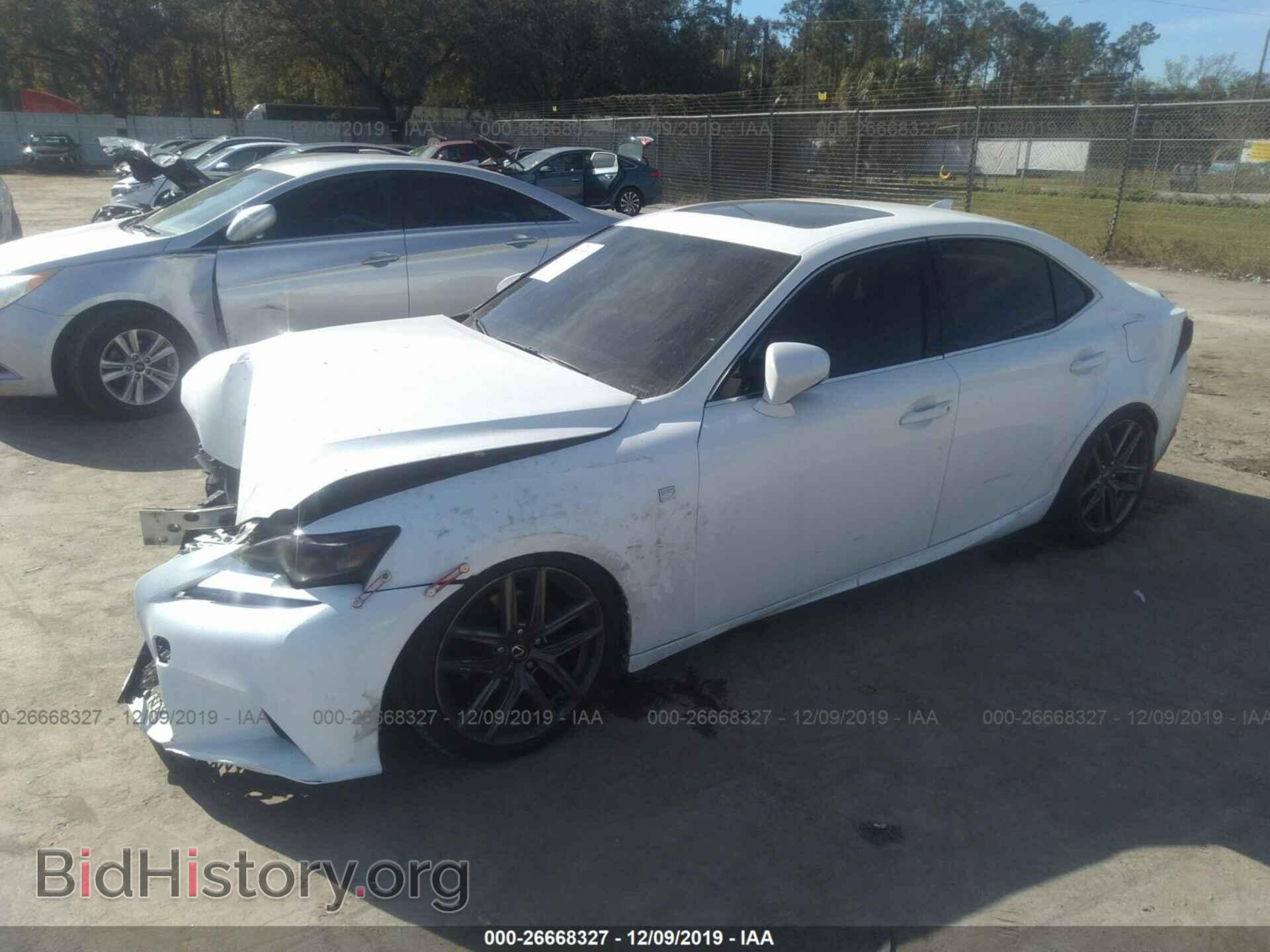 2014 LEXUS IS - VIN: JTHBF1D23E5001354 - Фото 2