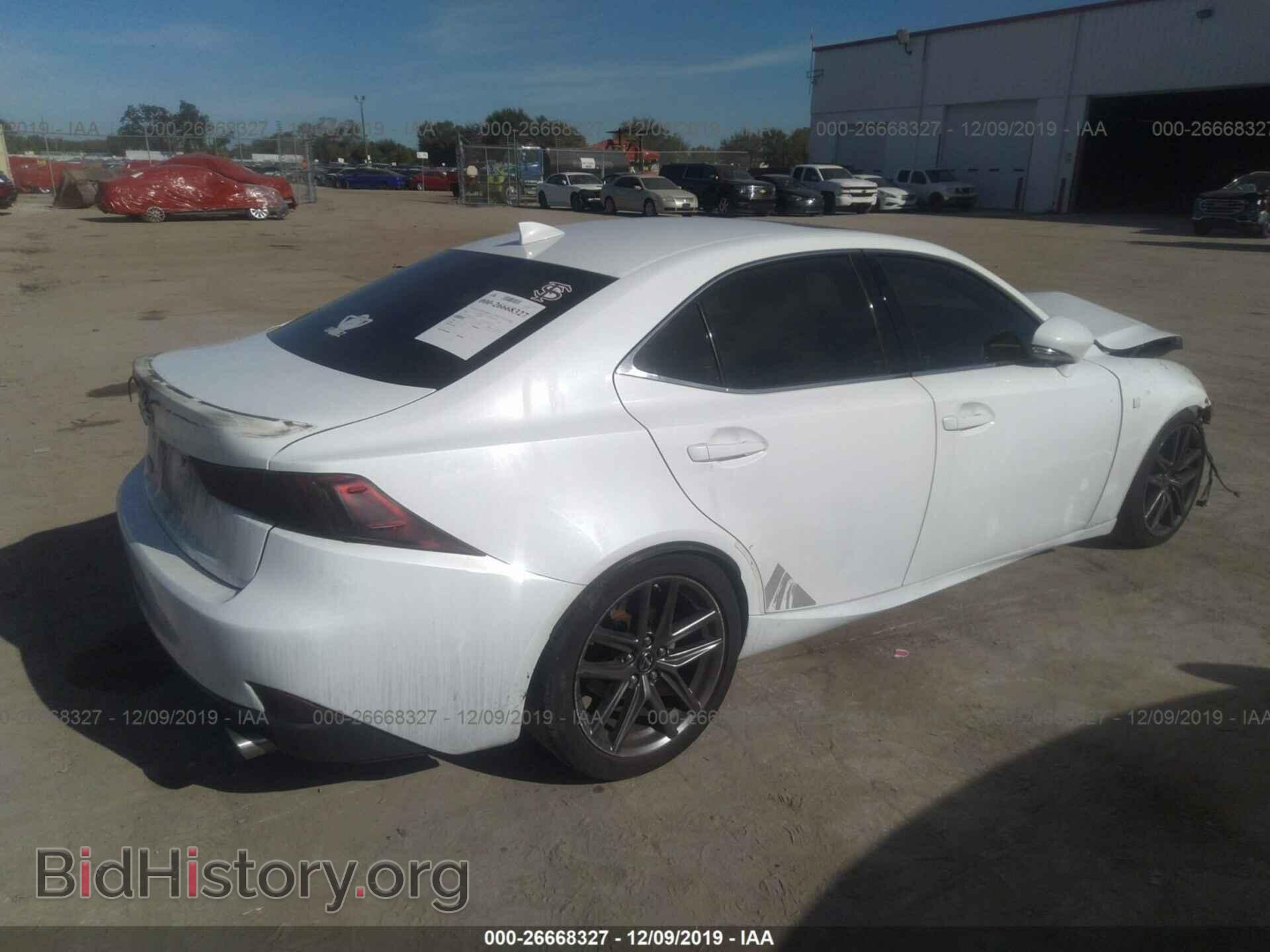 2014 LEXUS IS - VIN: JTHBF1D23E5001354 - Фото 4