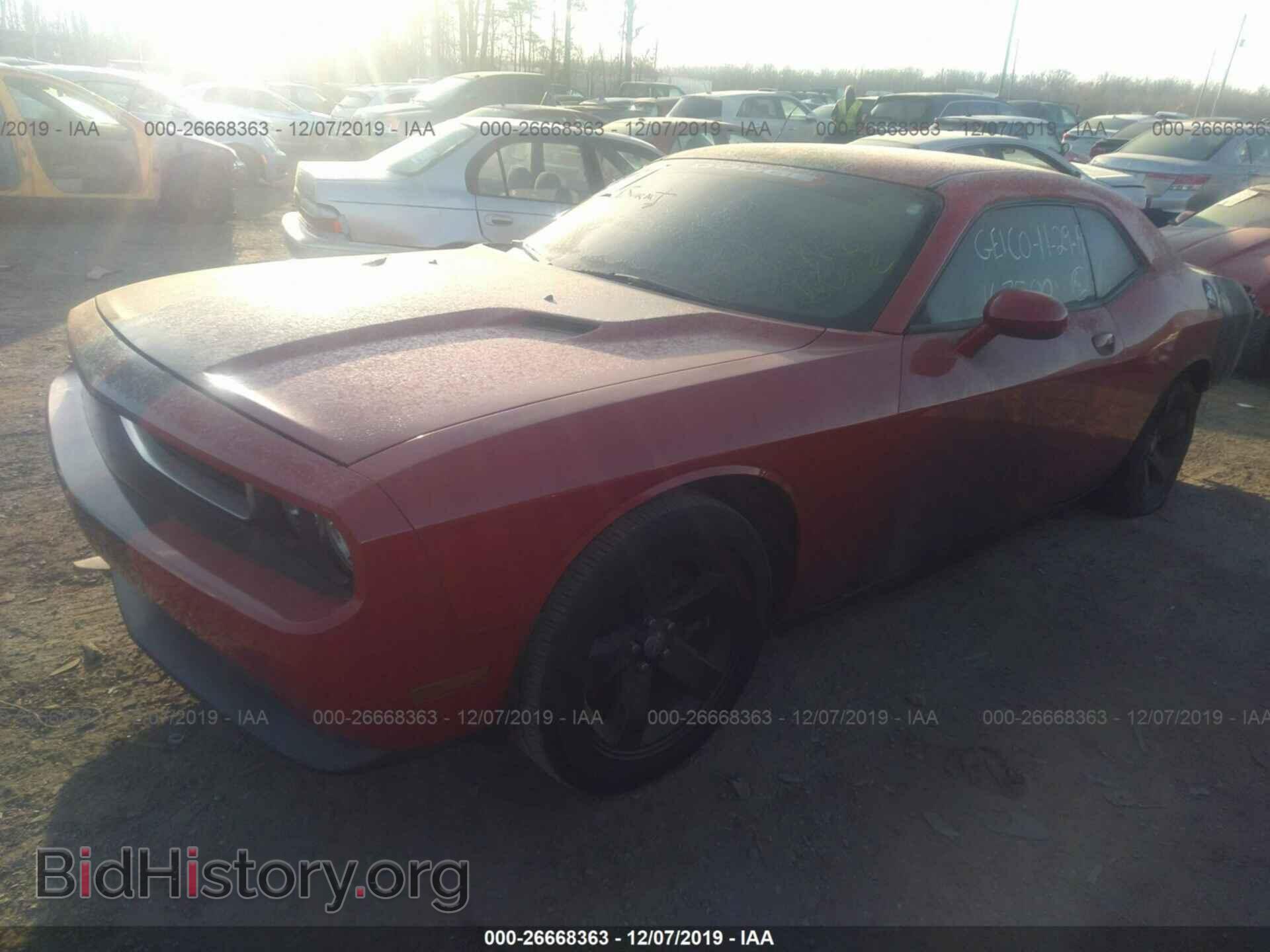 2012 DODGE CHALLENGER - VIN: 2C3CDYAG1CH137500 - Фото 2