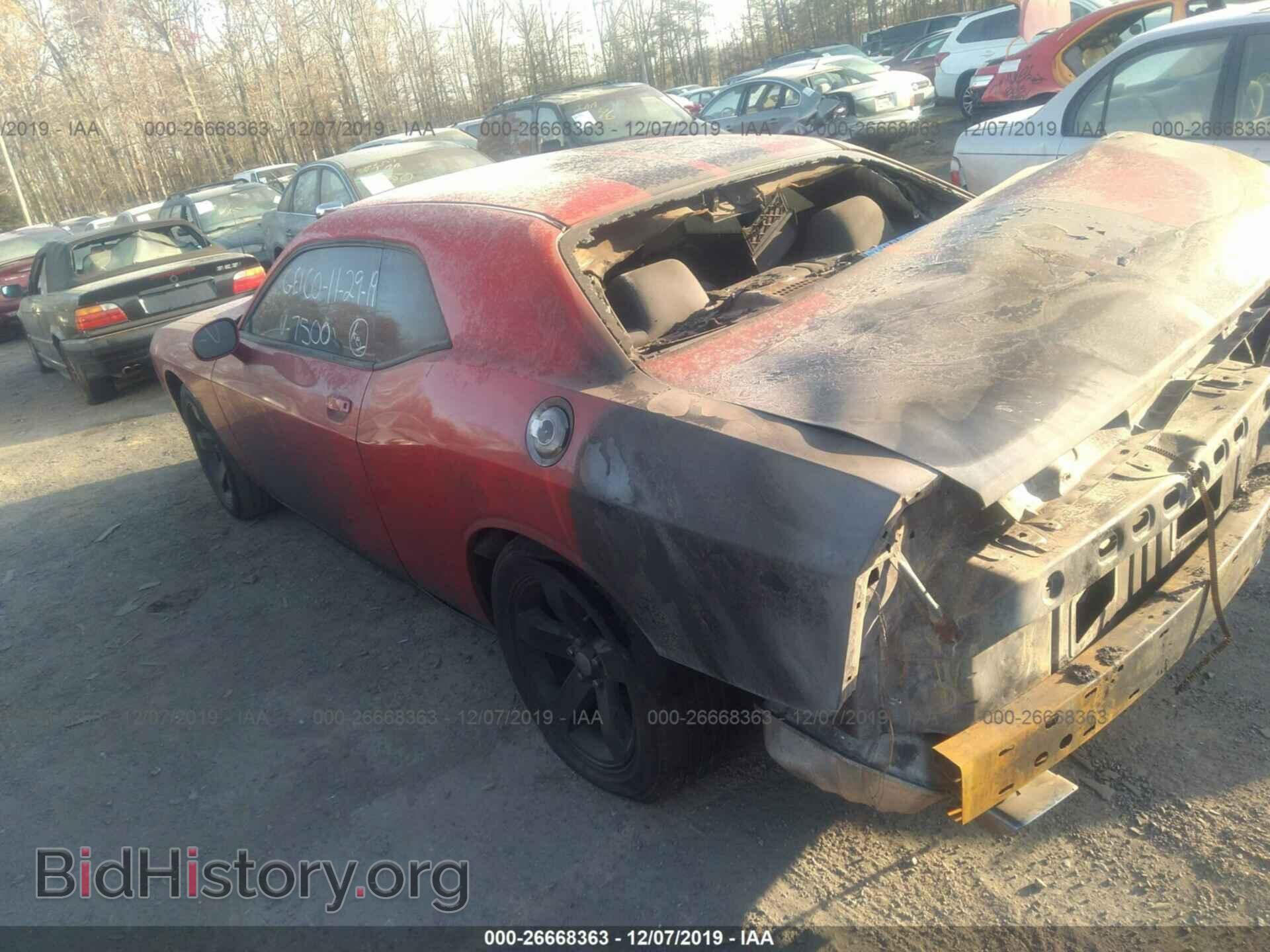 2012 DODGE CHALLENGER - VIN: 2C3CDYAG1CH137500 - Фото 3