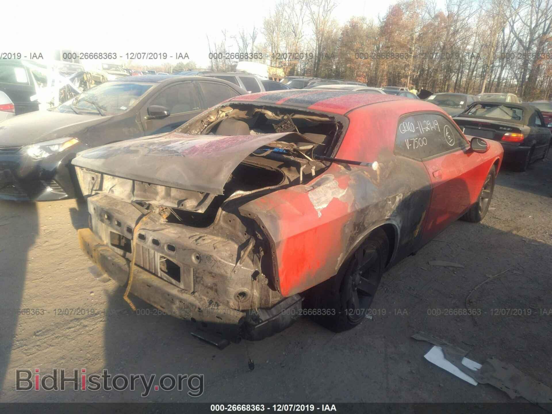 2012 DODGE CHALLENGER - VIN: 2C3CDYAG1CH137500 - Фото 4