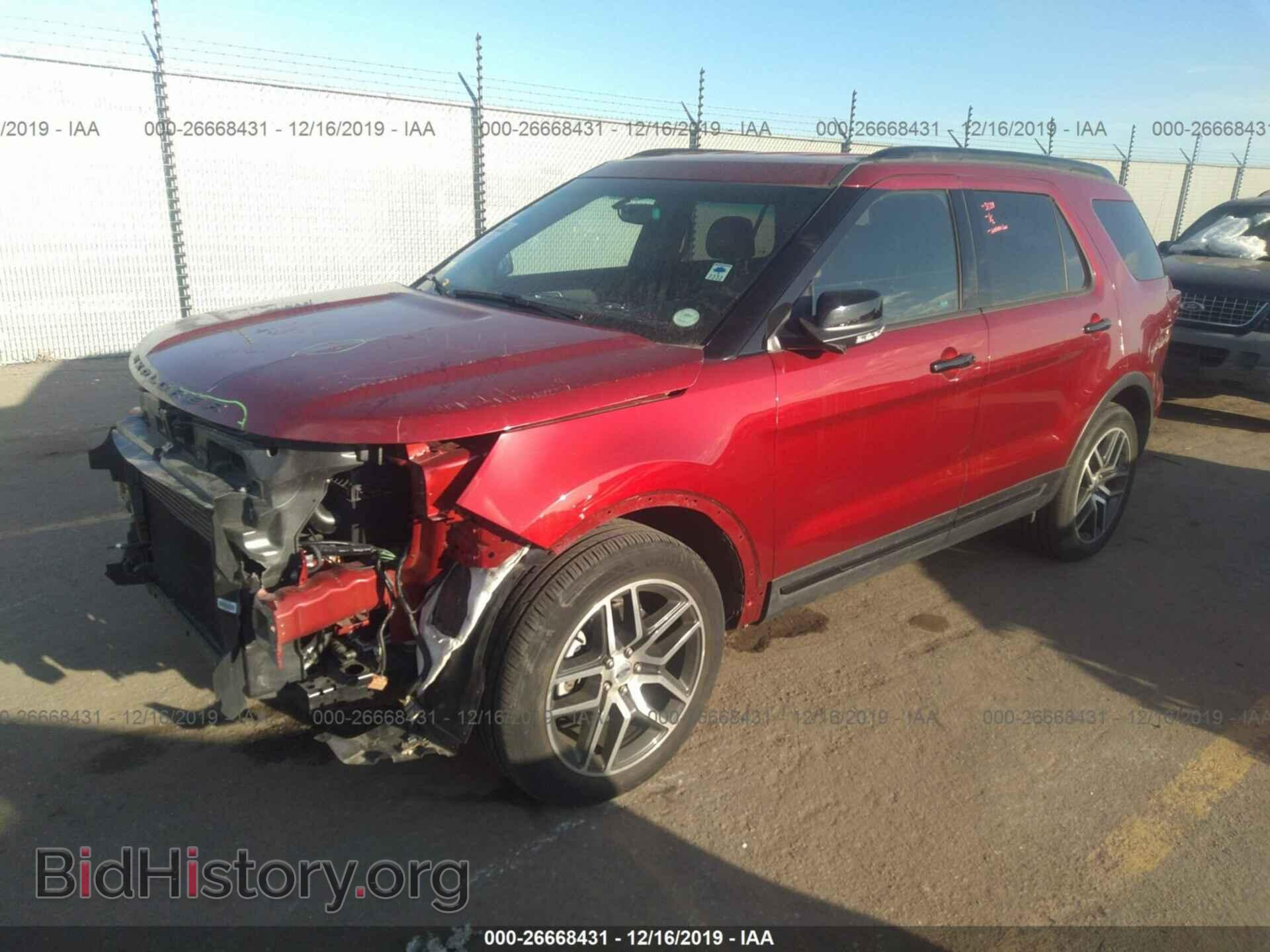 2017 FORD EXPLORER - VIN: 1FM5K8GTXHGB63316 - Фото 2