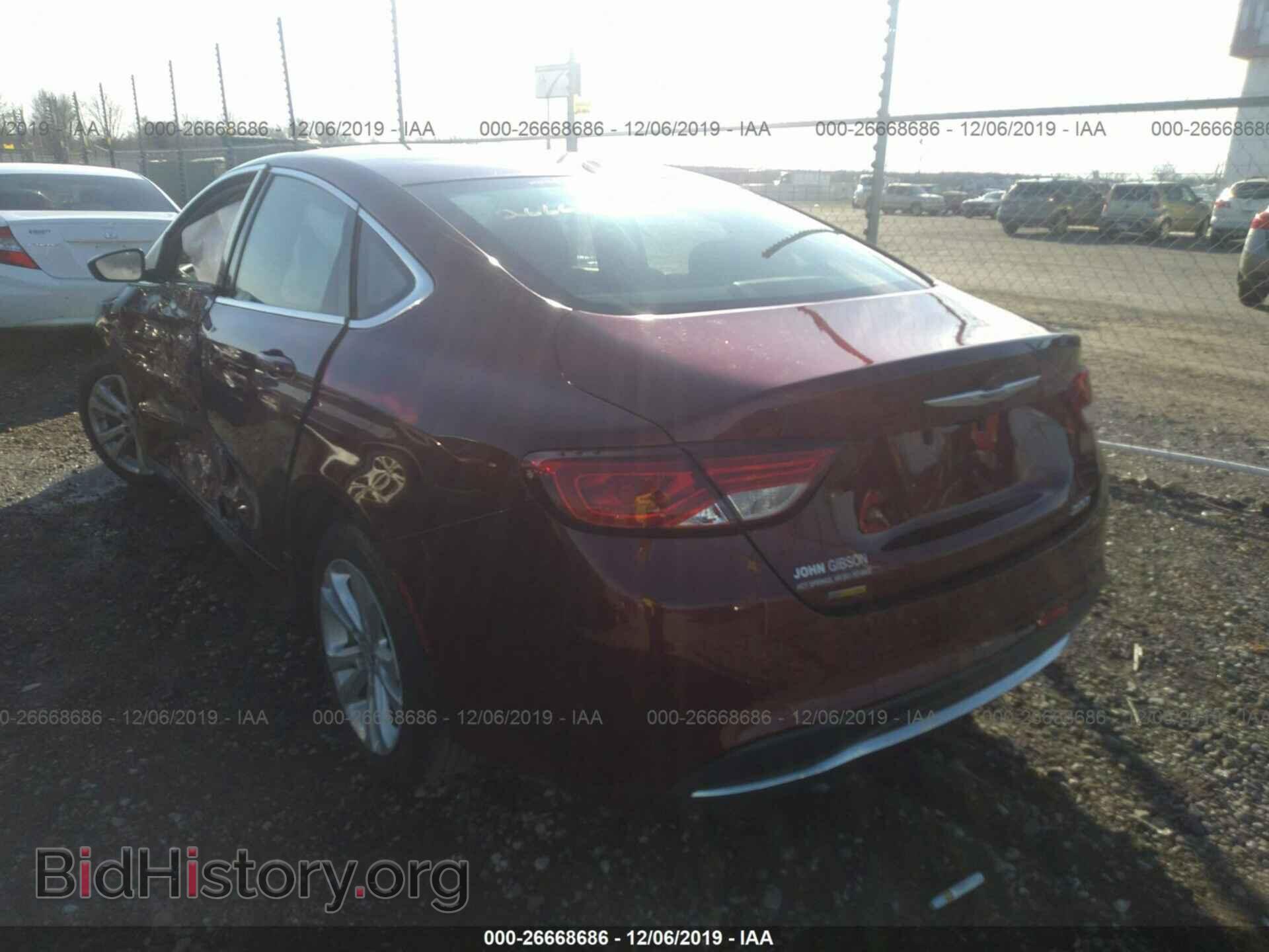 2016 CHRYSLER 200 - VIN: 1C3CCCAB2GN126643 - Photo 3