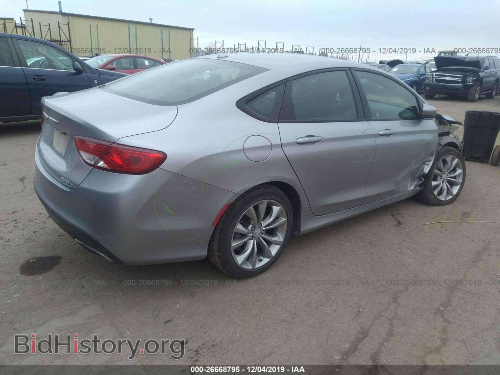 2015 CHRYSLER 200 - VIN: 1C3CCCBB5FN703565 - Фото 4