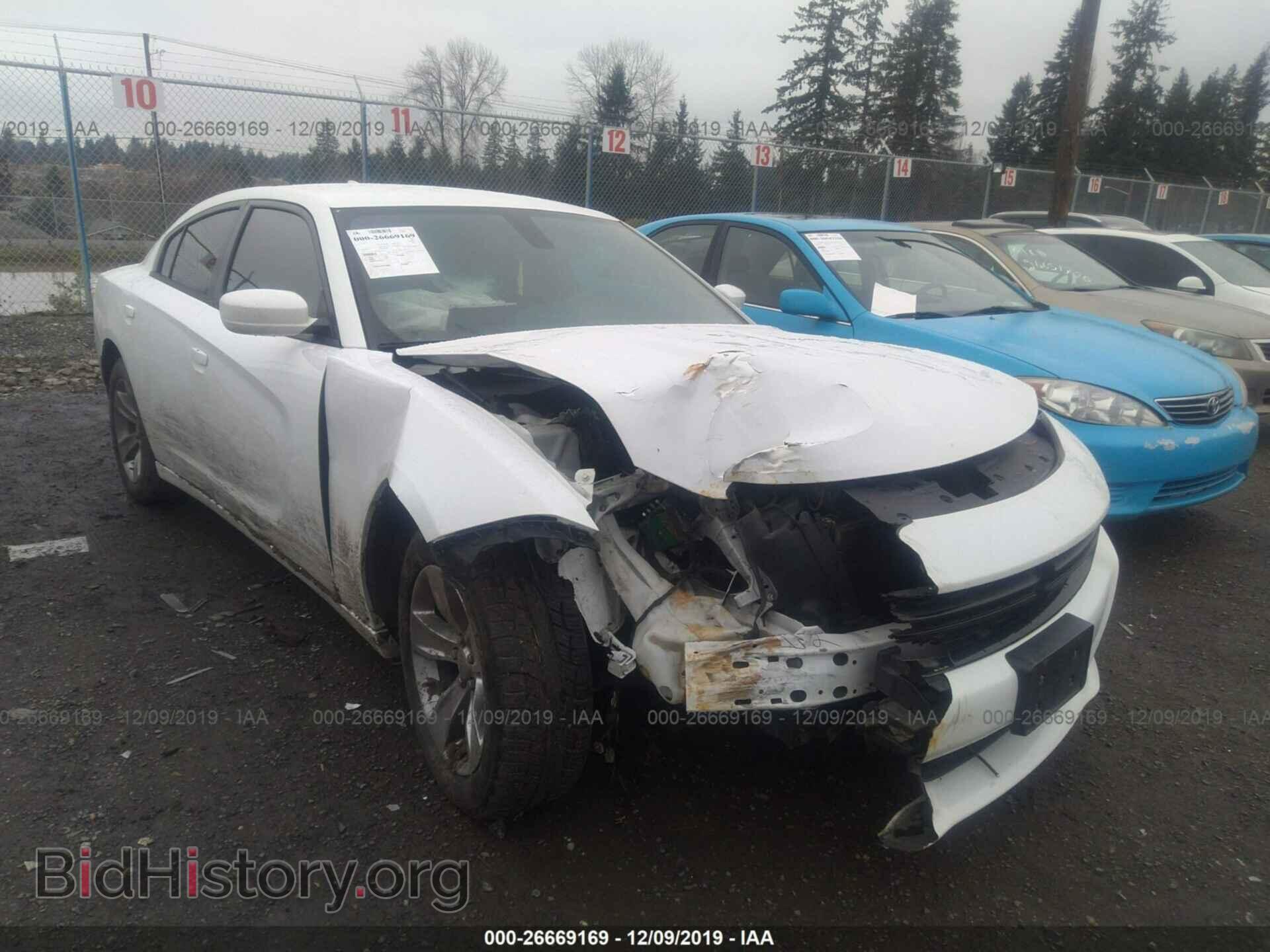 Фотография 2C3CDXHG3FH843775 - DODGE CHARGER 2015