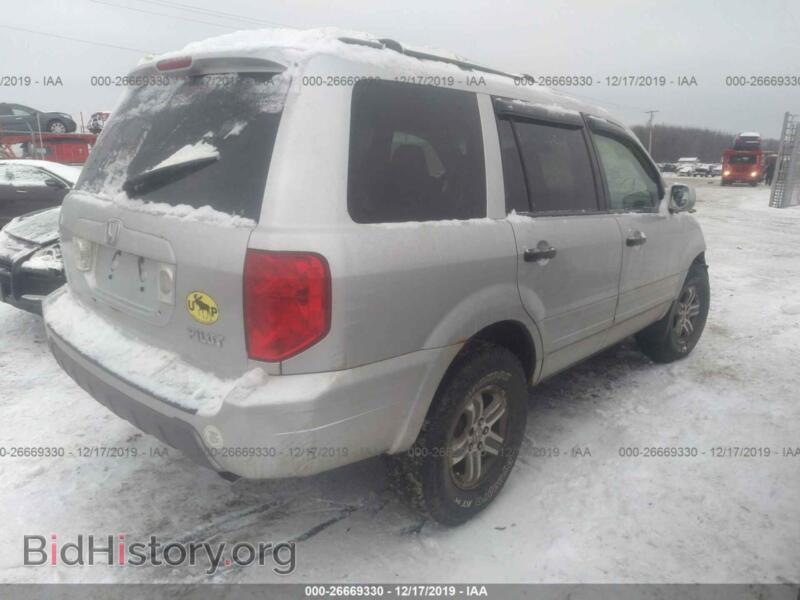 2005 Honda PILOT (VIN 2HKYF18475H505249) — фото 4 из 11