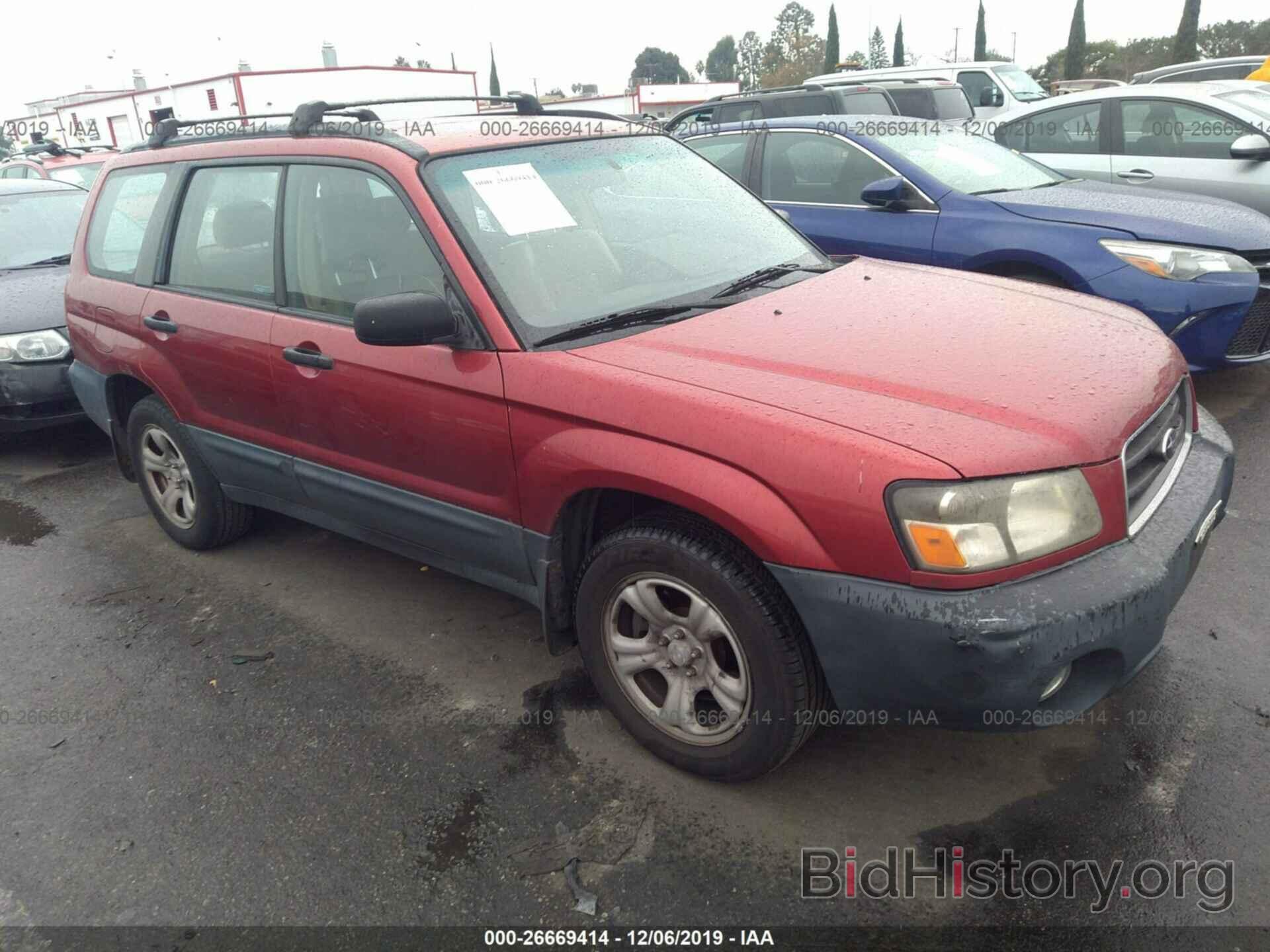 Photo JF1SG63685H709104 - SUBARU FORESTER 2005