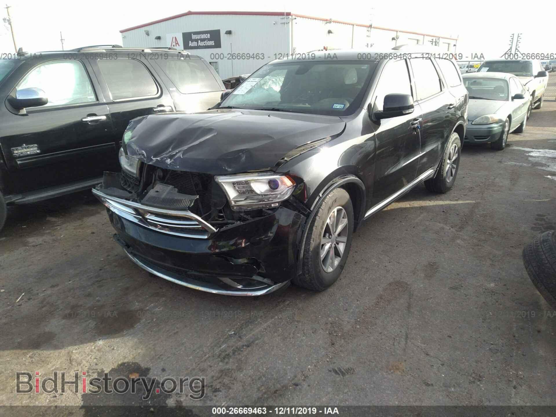 2014 DODGE DURANGO - VIN: 1C4RDHDGXEC444736 - Photo 2