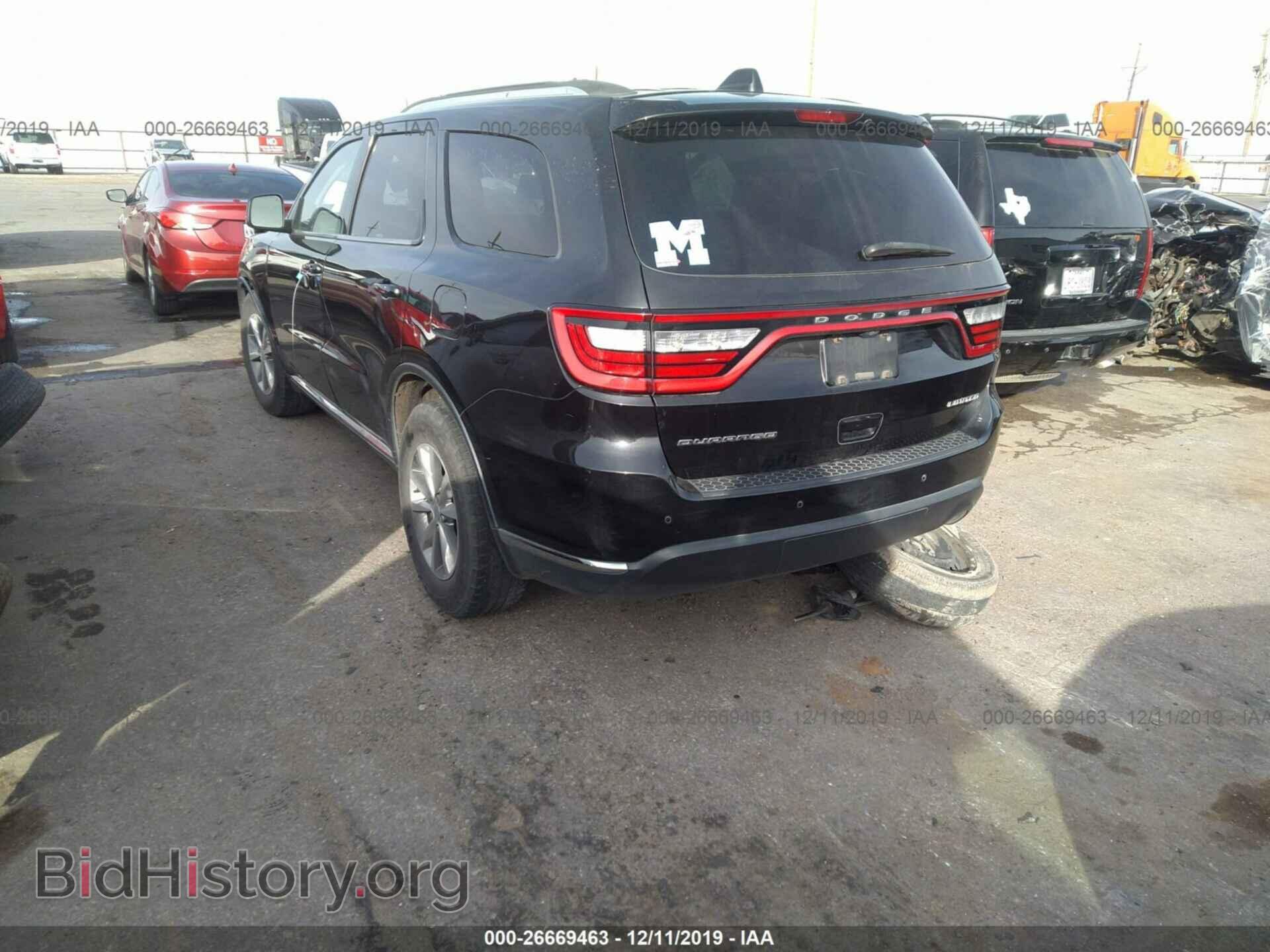 2014 DODGE DURANGO - VIN: 1C4RDHDGXEC444736 - Photo 3