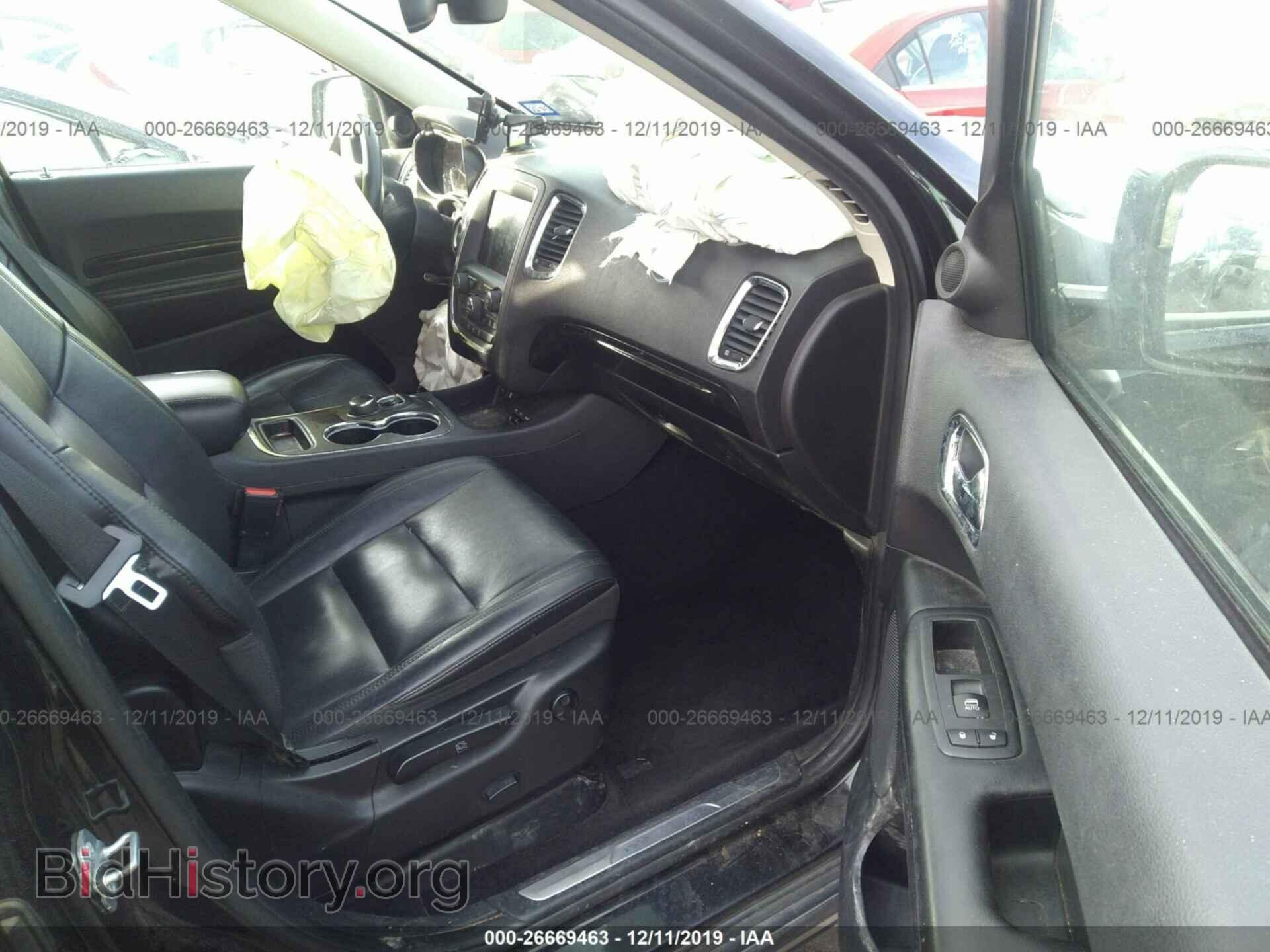 2014 DODGE DURANGO - VIN: 1C4RDHDGXEC444736 - Photo 5
