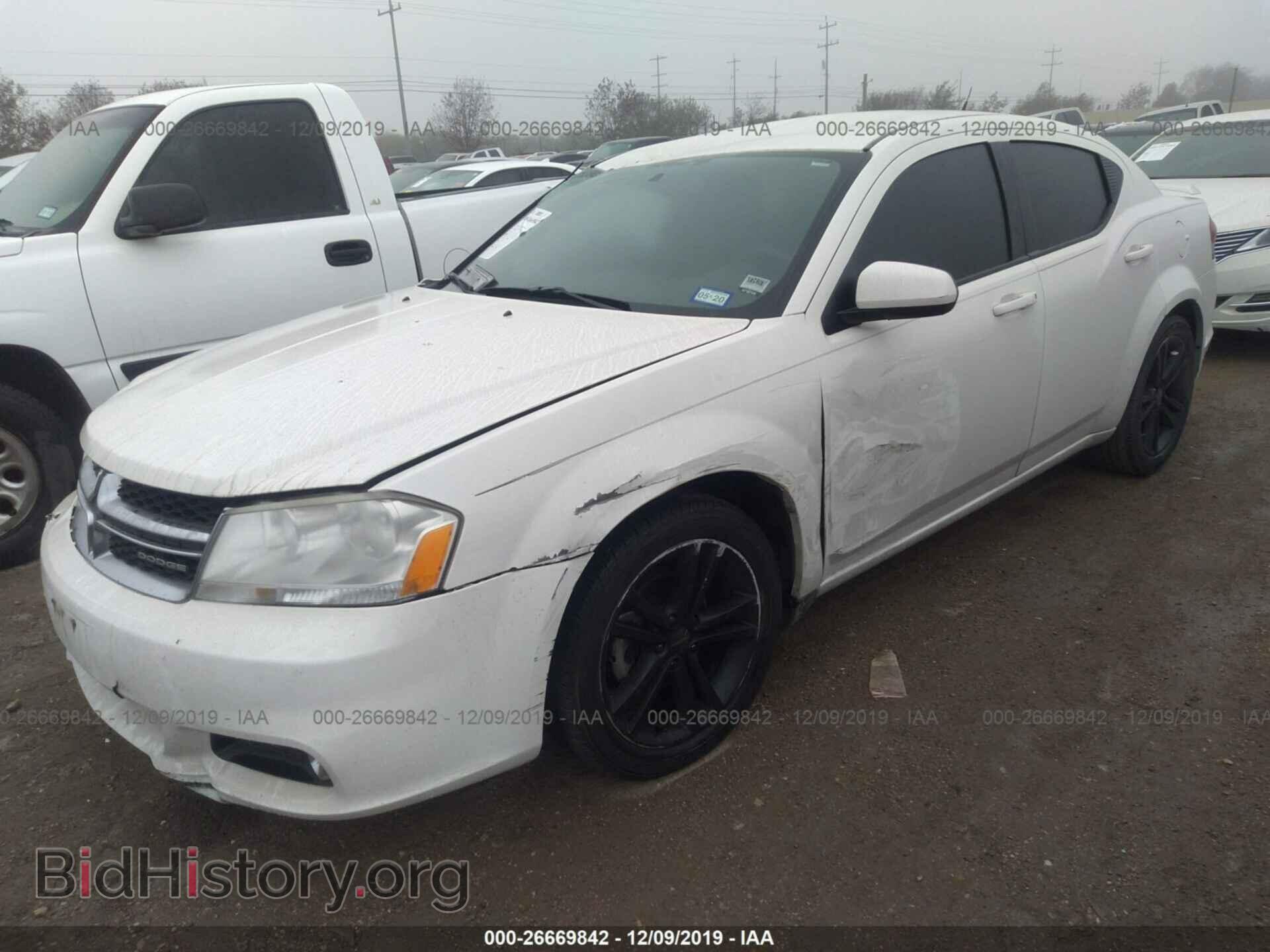 2011 DODGE AVENGER - VIN: 1B3BD1FGXBN516901 - Фото 2