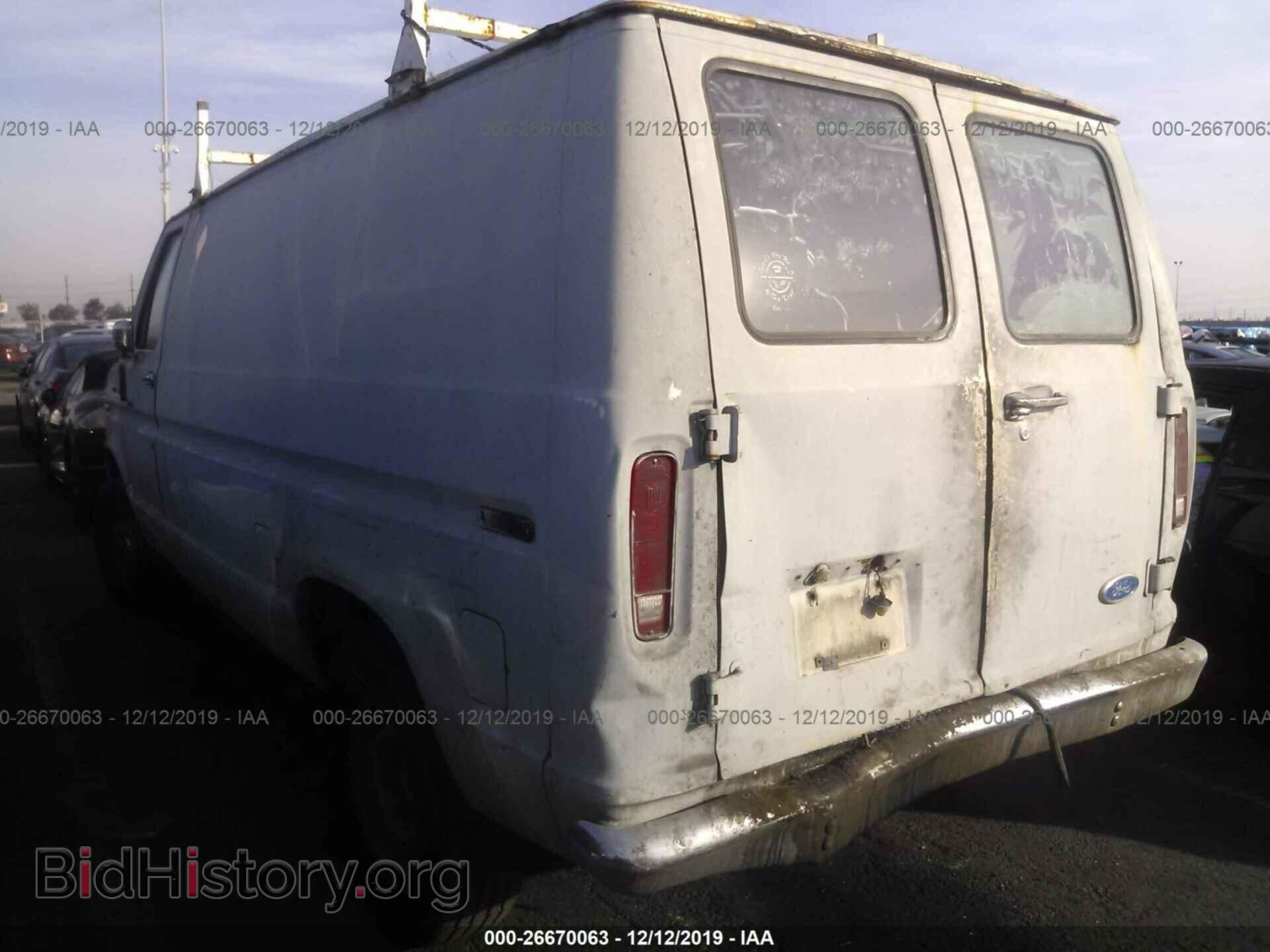 Фотография 1FTFE24N5LHB46655 - FORD ECONOLINE 1990