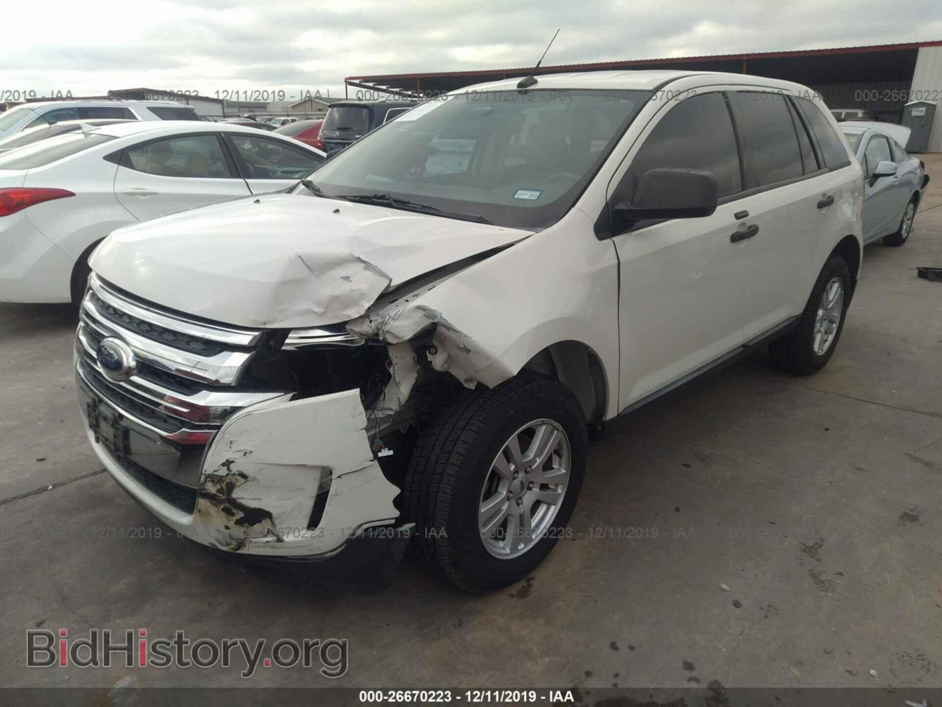 2011 FORD EDGE - VIN: 2FMDK3GC5BBA57529 - Фото 2